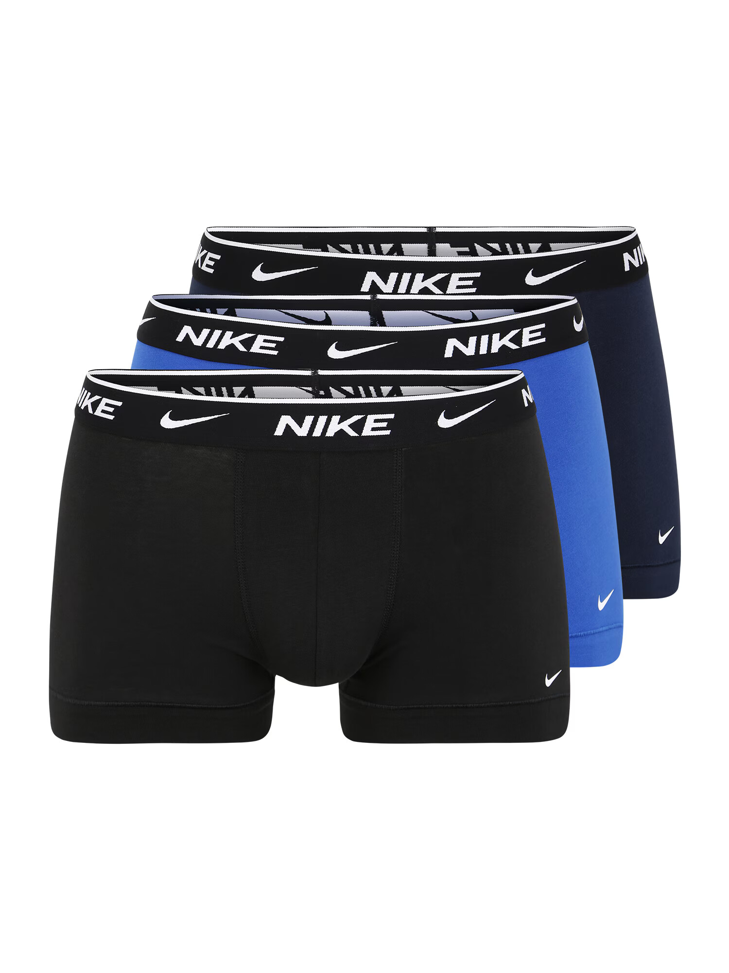 NIKE Chiloți sport 'Everyday' albastru / albastru noapte / negru / alb - Pled.ro