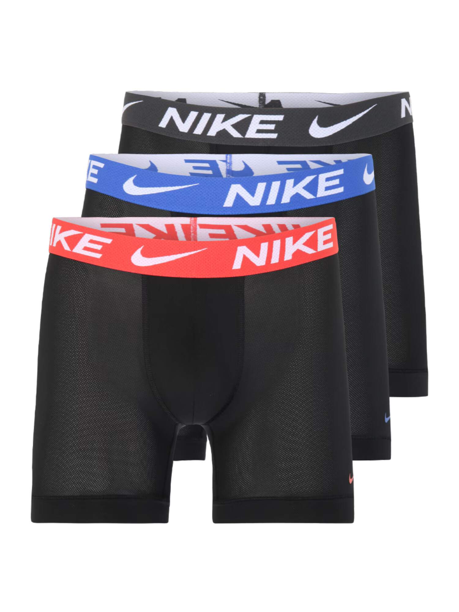 NIKE Boxeri albastru / gri grafit / roșu / negru - Pled.ro