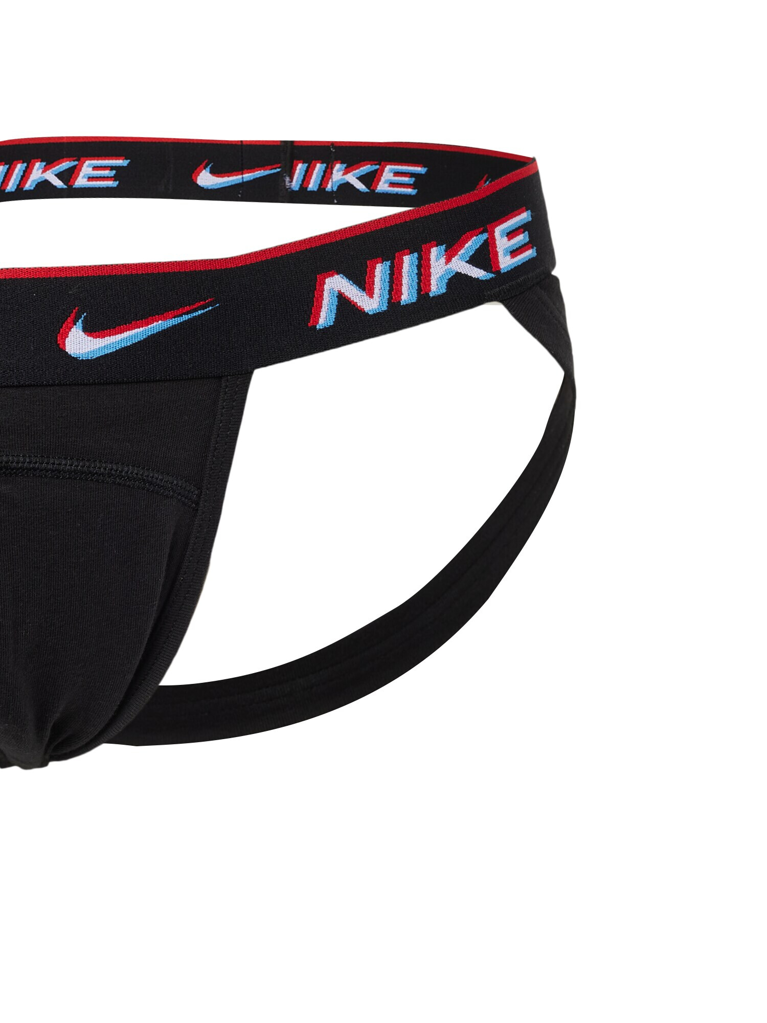 NIKE Chiloți sport 'Jock' albastru regal / roși aprins / negru / alb - Pled.ro