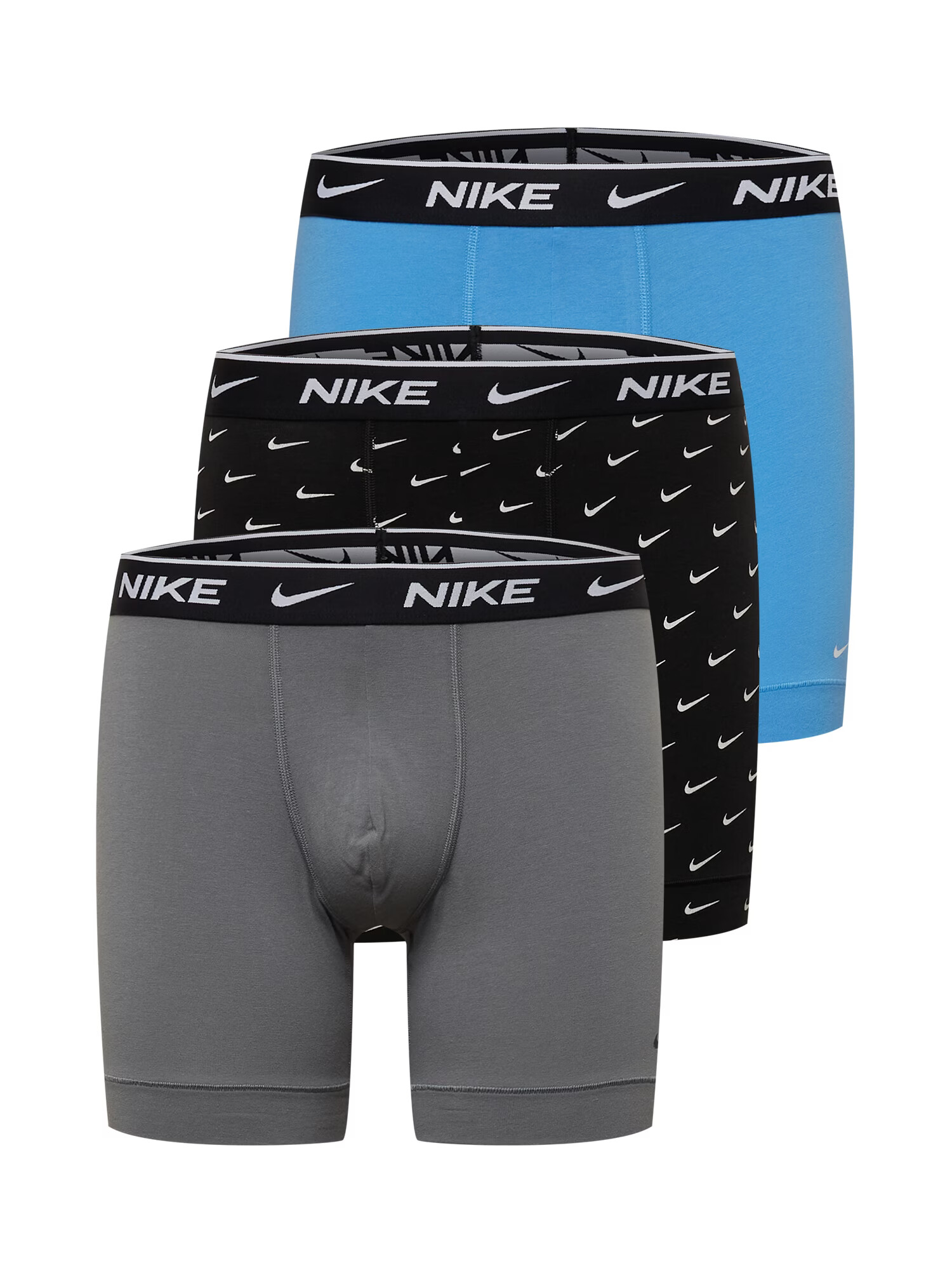 NIKE Chiloți sport cyan / gri / negru / alb - Pled.ro