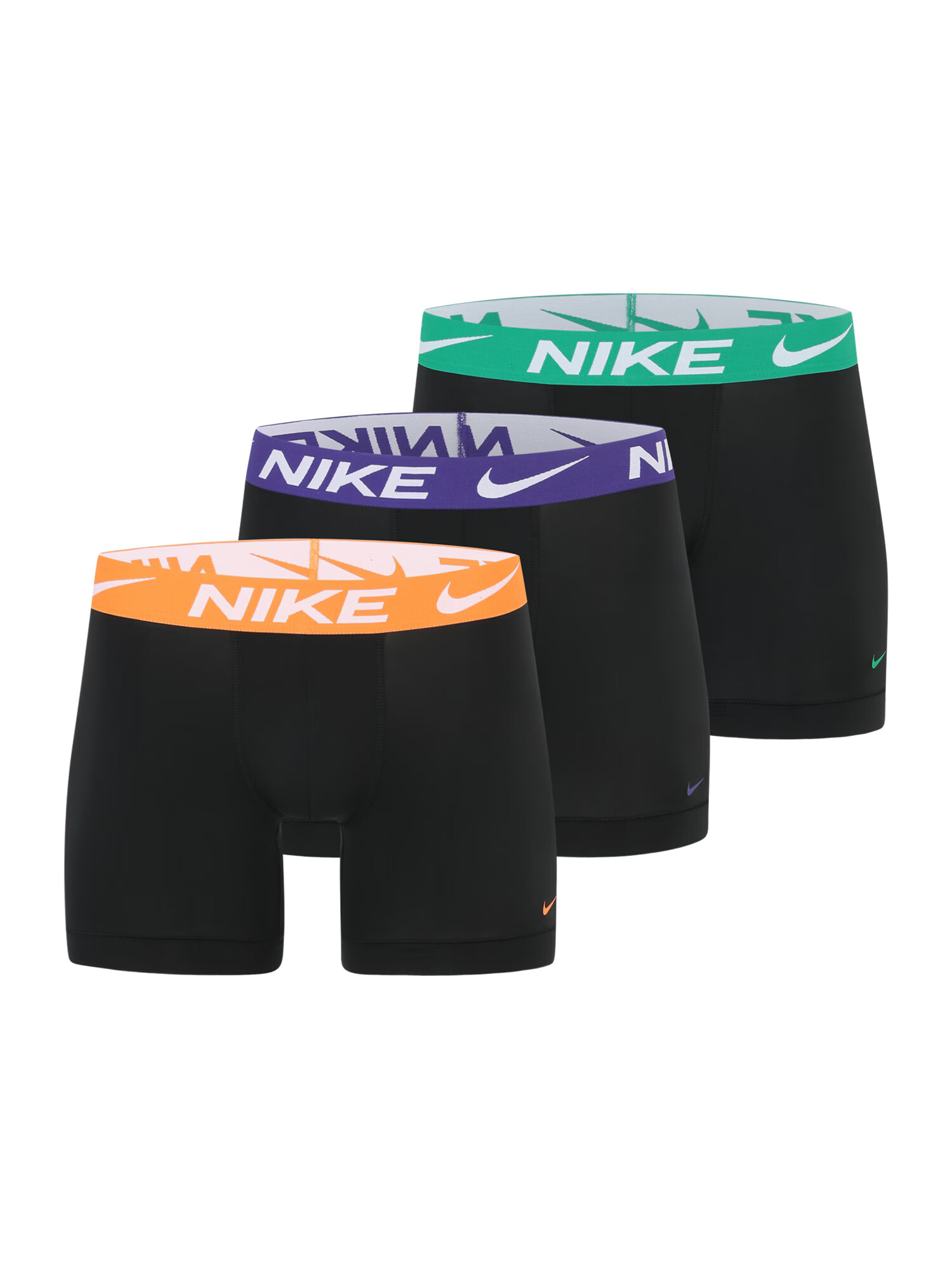 NIKE Chiloți sport 'ESSENTIAL' verde / mov închis / portocaliu deschis / negru / alb - Pled.ro