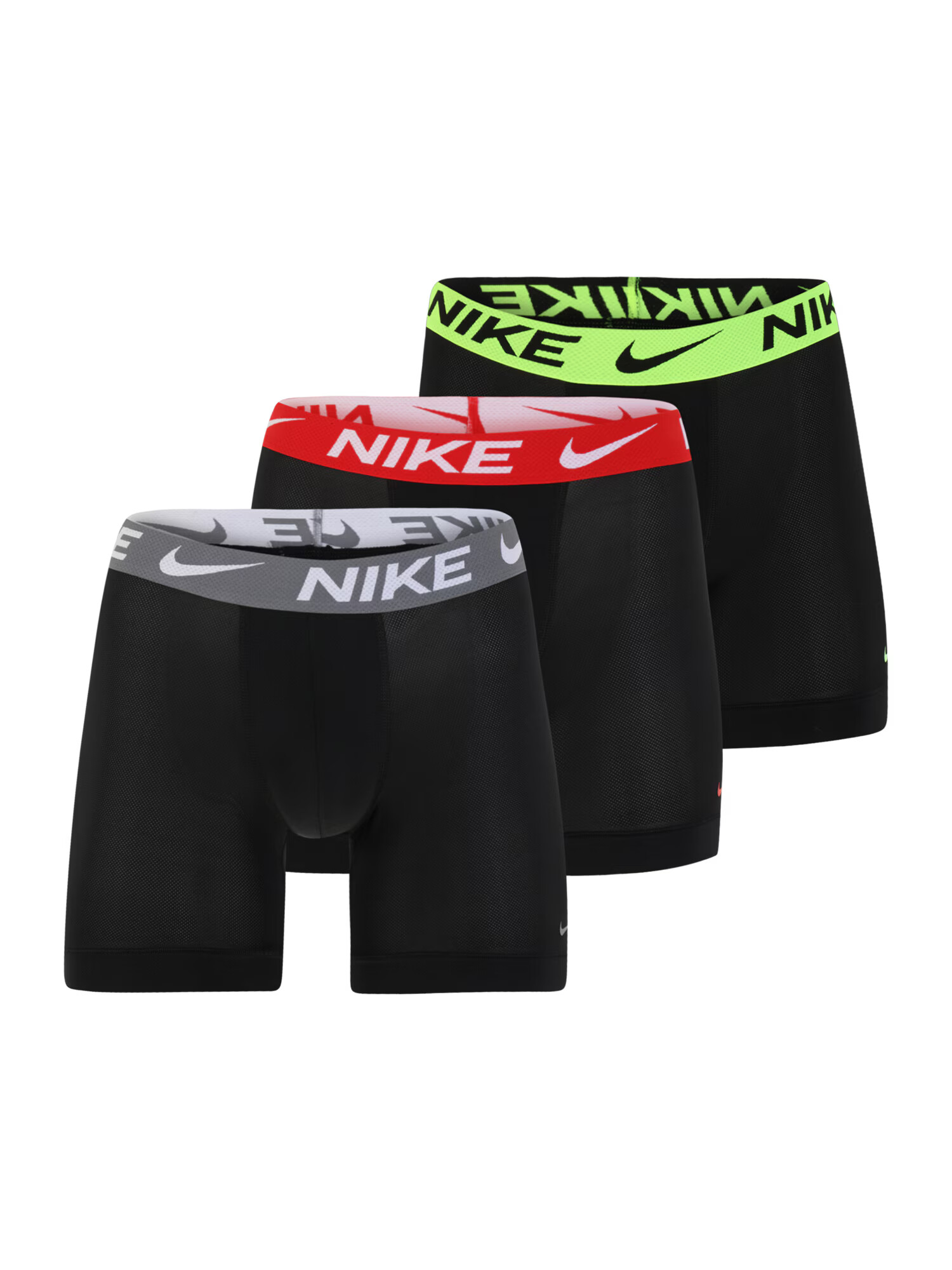 NIKE Chiloți sport gri / roșu / negru / alb - Pled.ro