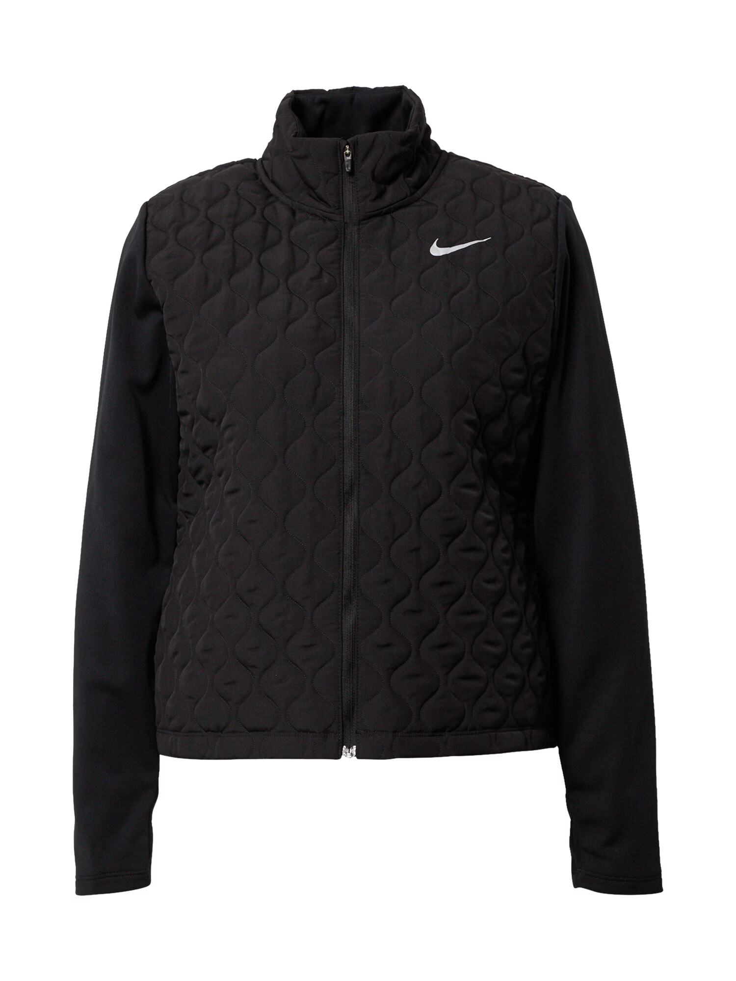 NIKE Geacă sport 'Aerolayer' negru / alb - Pled.ro