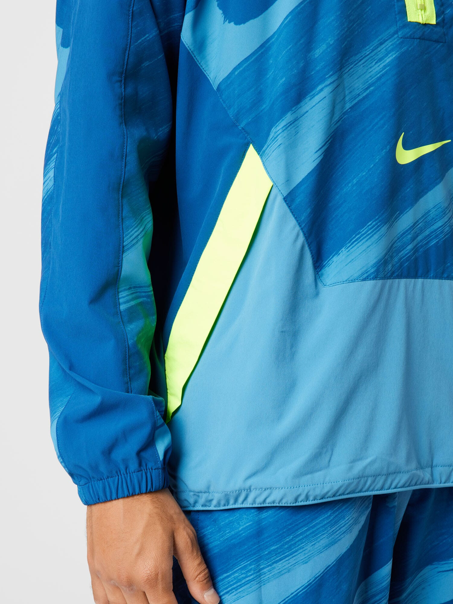 NIKE Geacă sport albastru / albastru deschis / verde stuf - Pled.ro