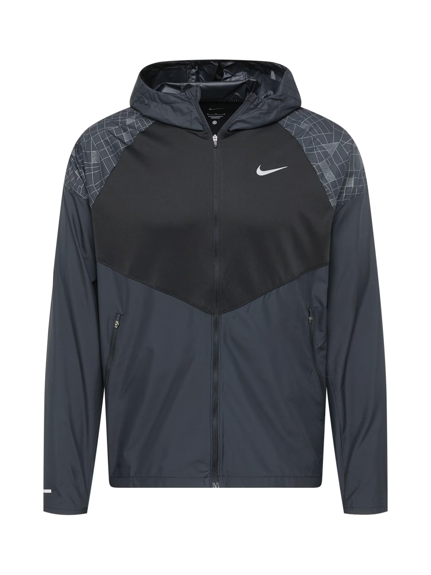 NIKE Geacă sport gri închis / negru / alb - Pled.ro