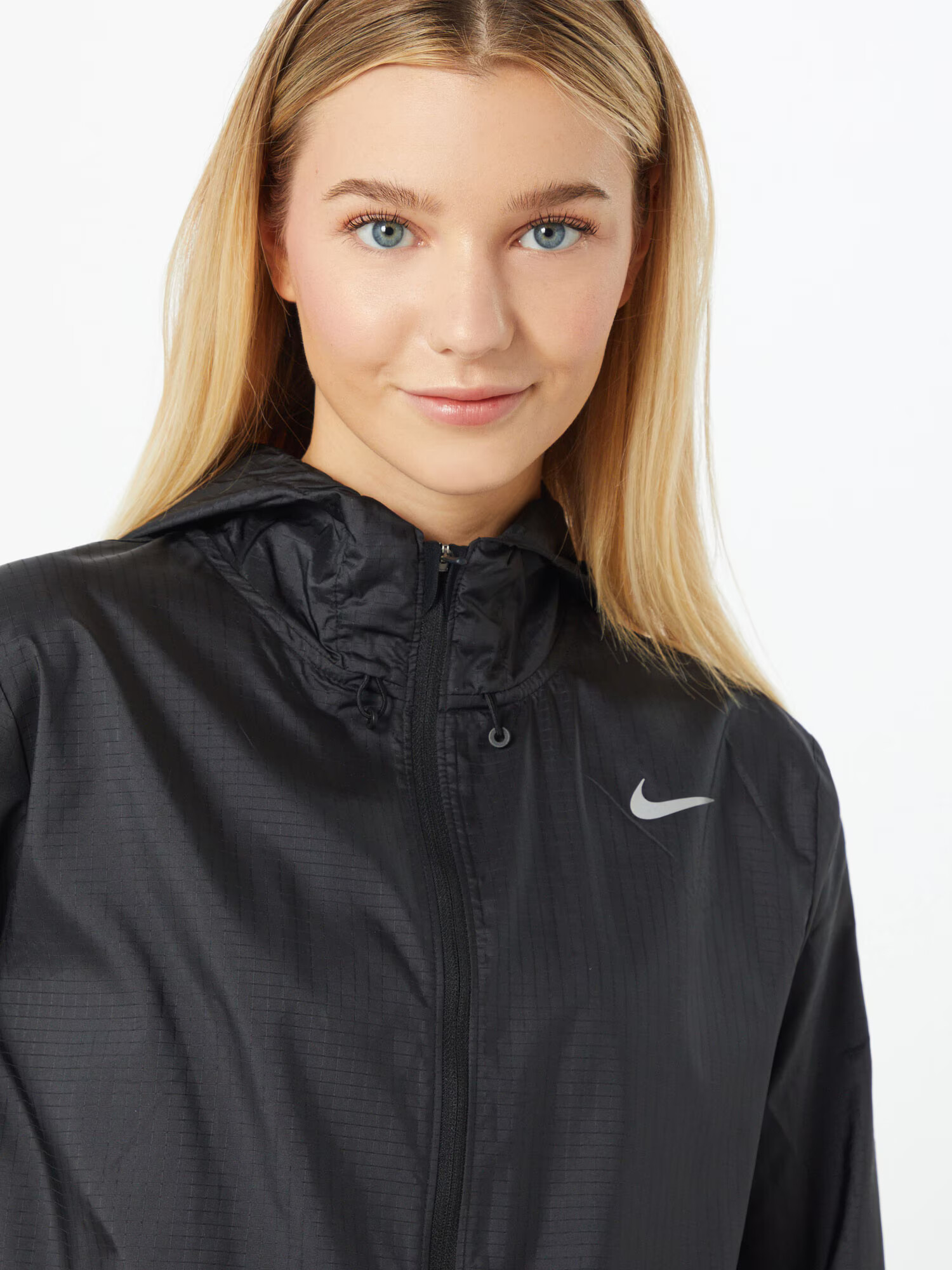 NIKE Geacă sport 'Essential' negru / alb - Pled.ro