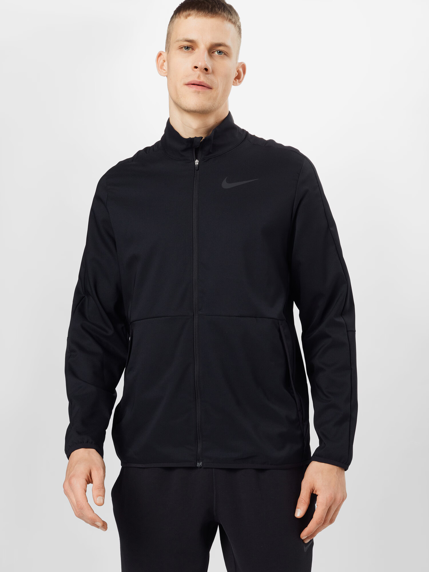 NIKE Geacă sport negru - Pled.ro