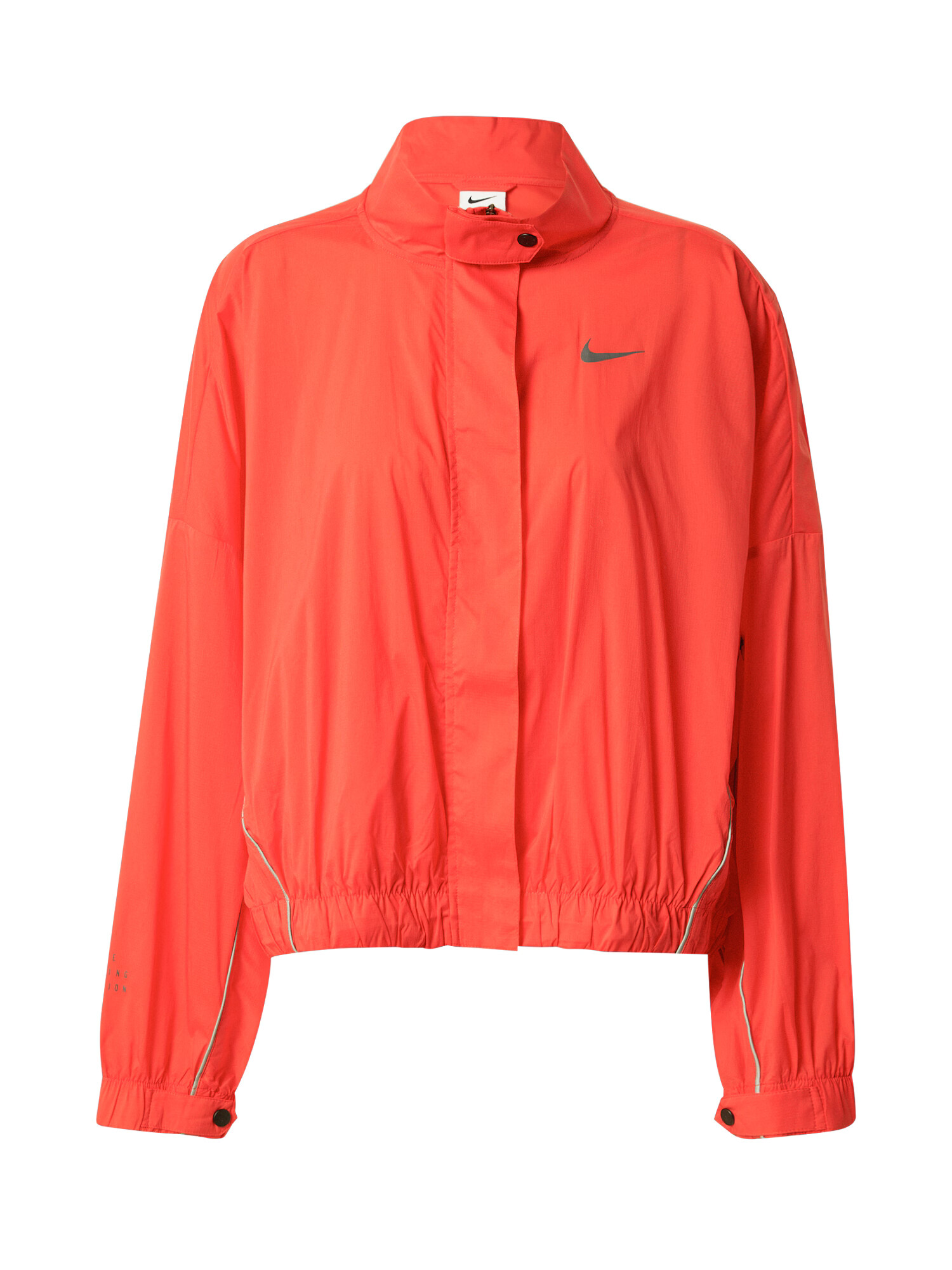 NIKE Geacă sport roșu orange / argintiu - Pled.ro