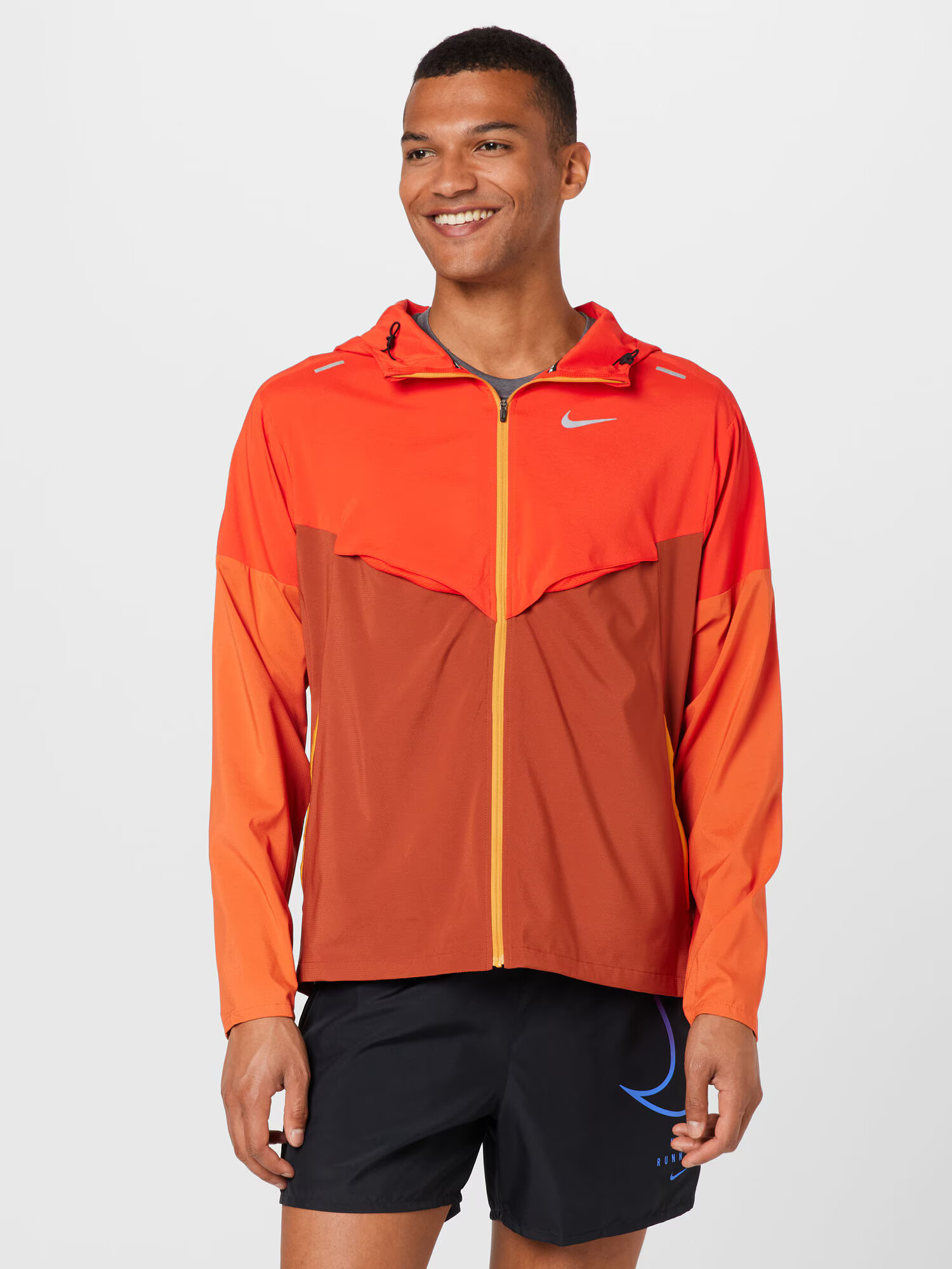 NIKE Geacă sport roșu ruginiu / roșu orange - Pled.ro