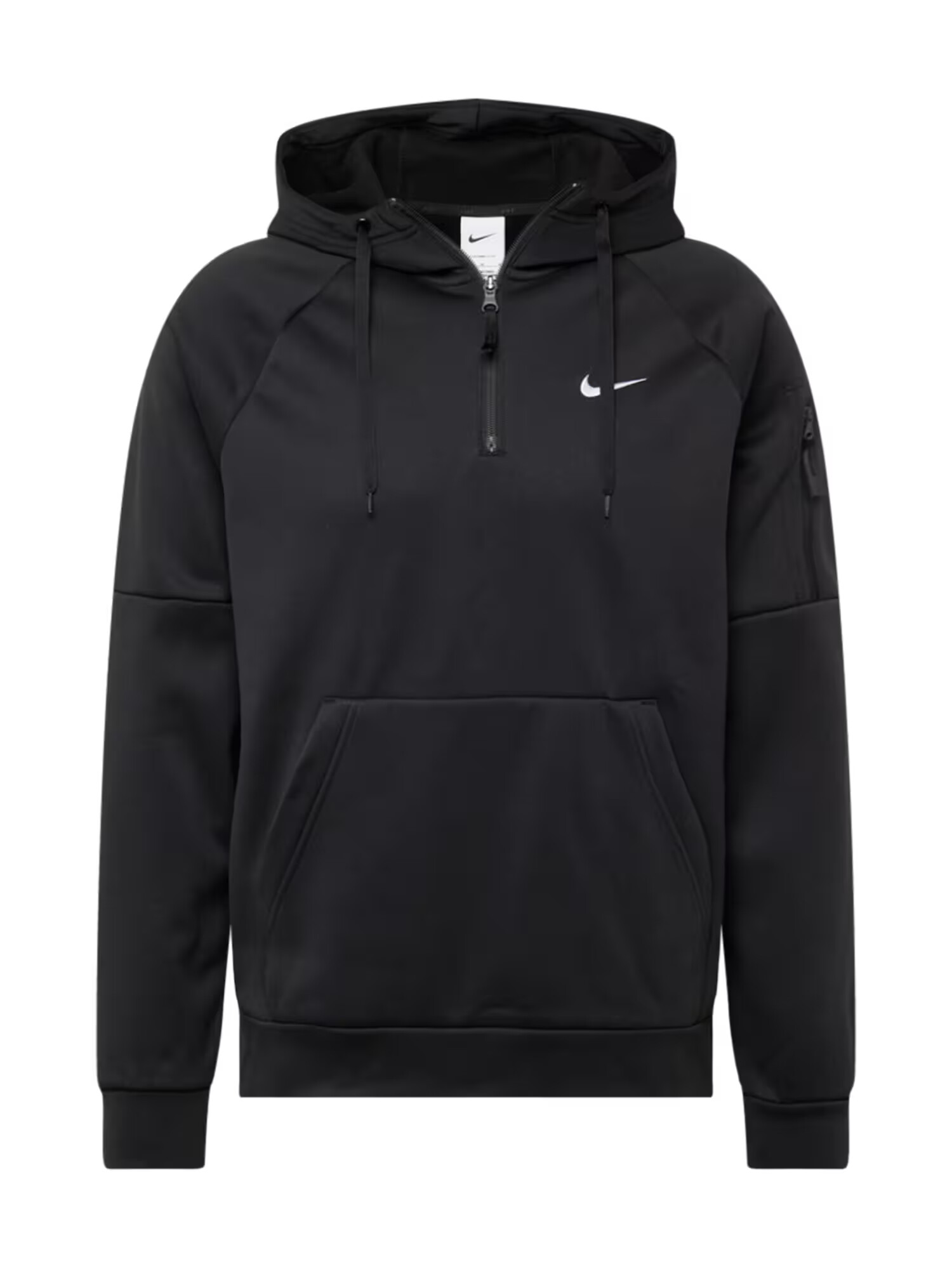 NIKE Hanorac sport negru / alb - Pled.ro