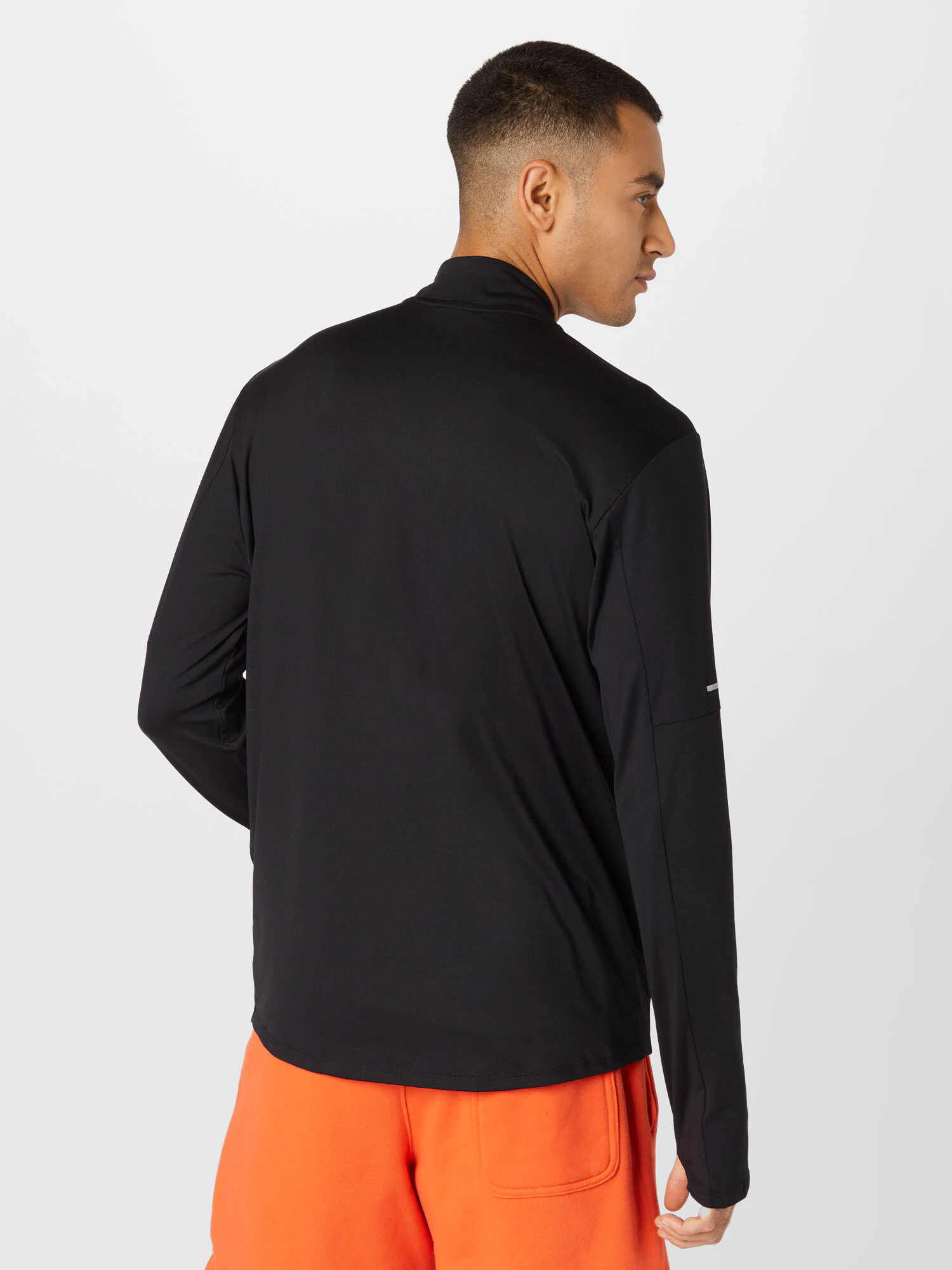 NIKE Hanorac sport negru / alb - Pled.ro