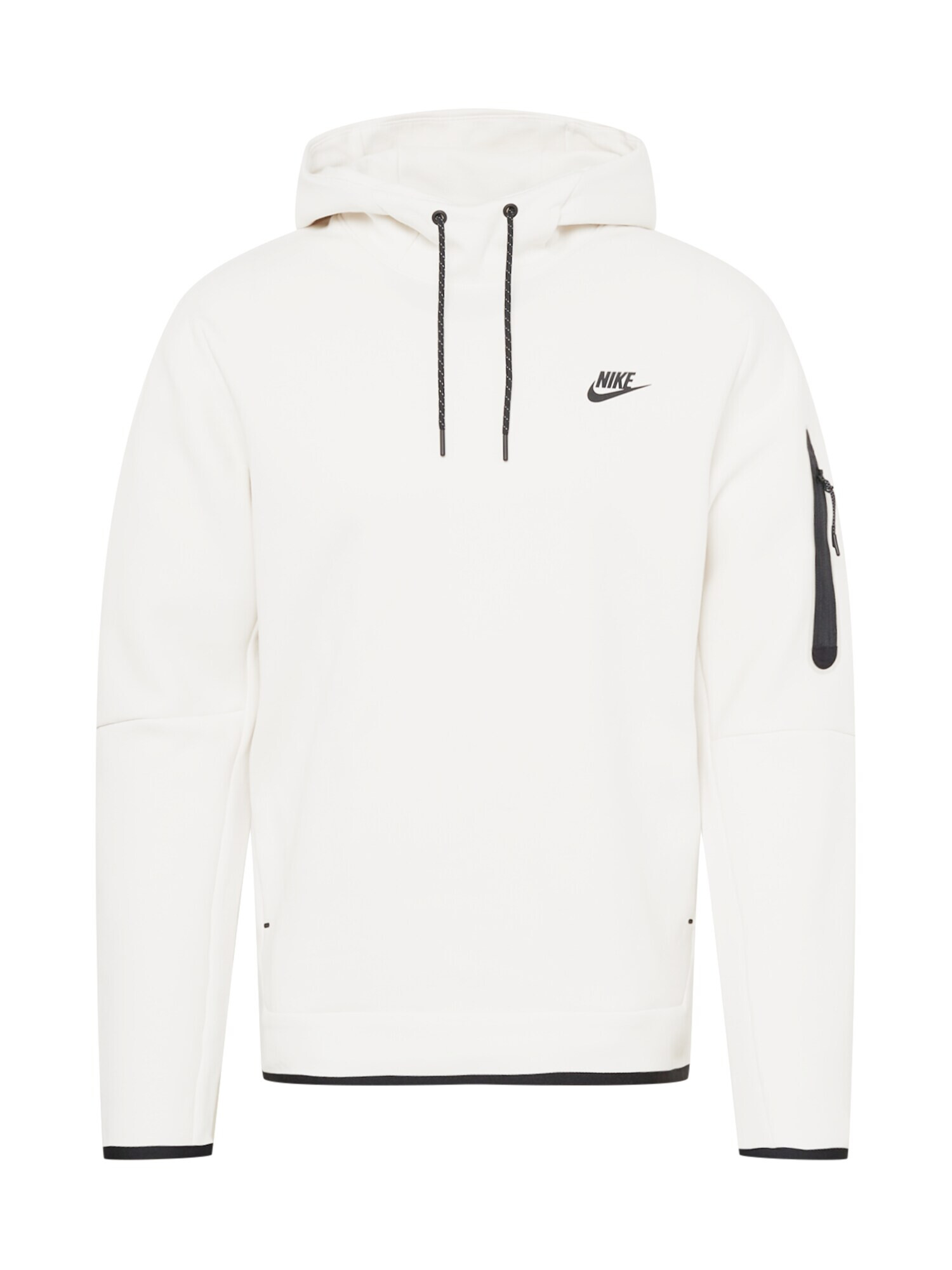 NIKE Hanorac sport negru / alb murdar - Pled.ro