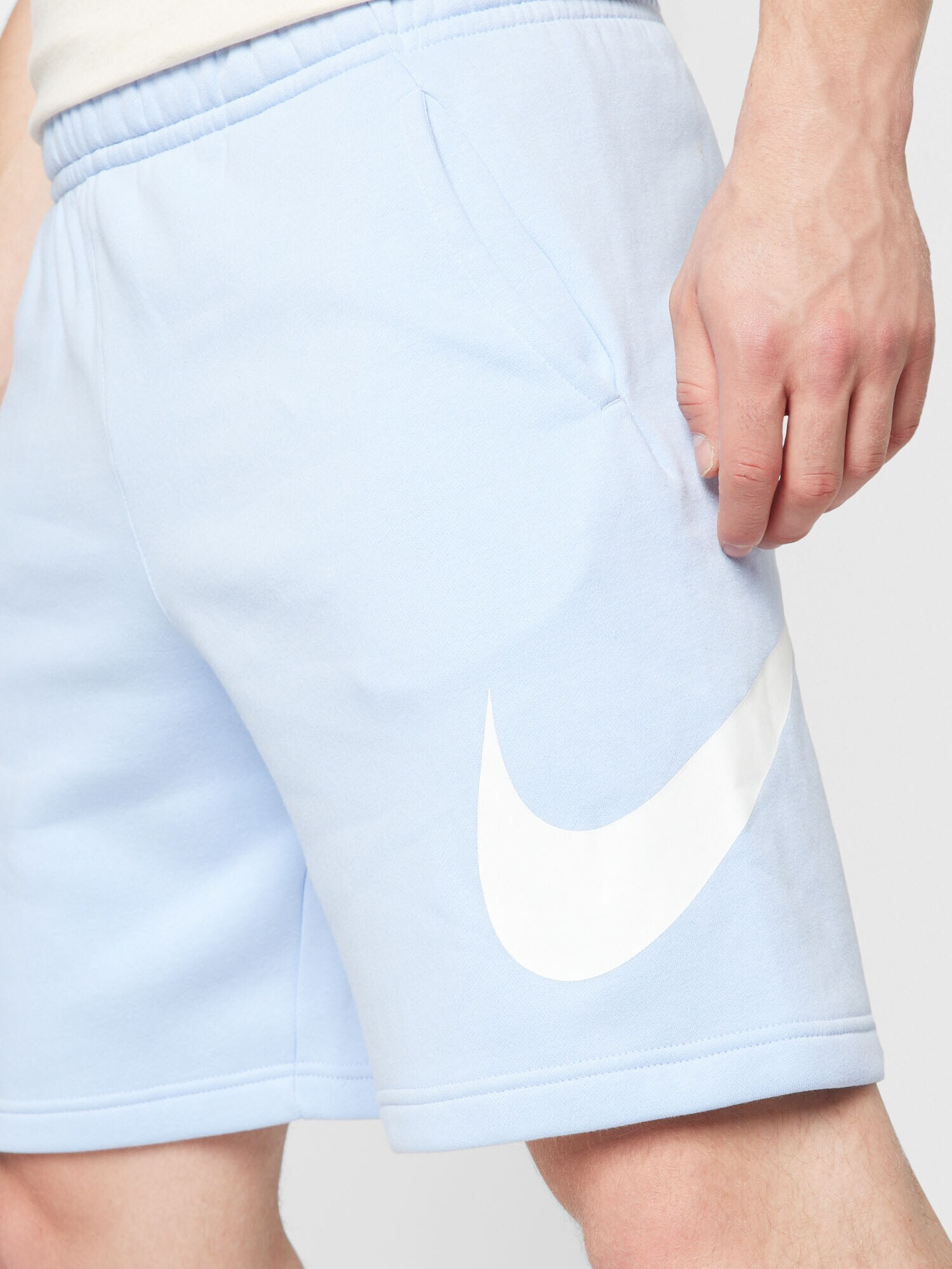 NIKE Pantaloni sport albastru deschis / alb - Pled.ro