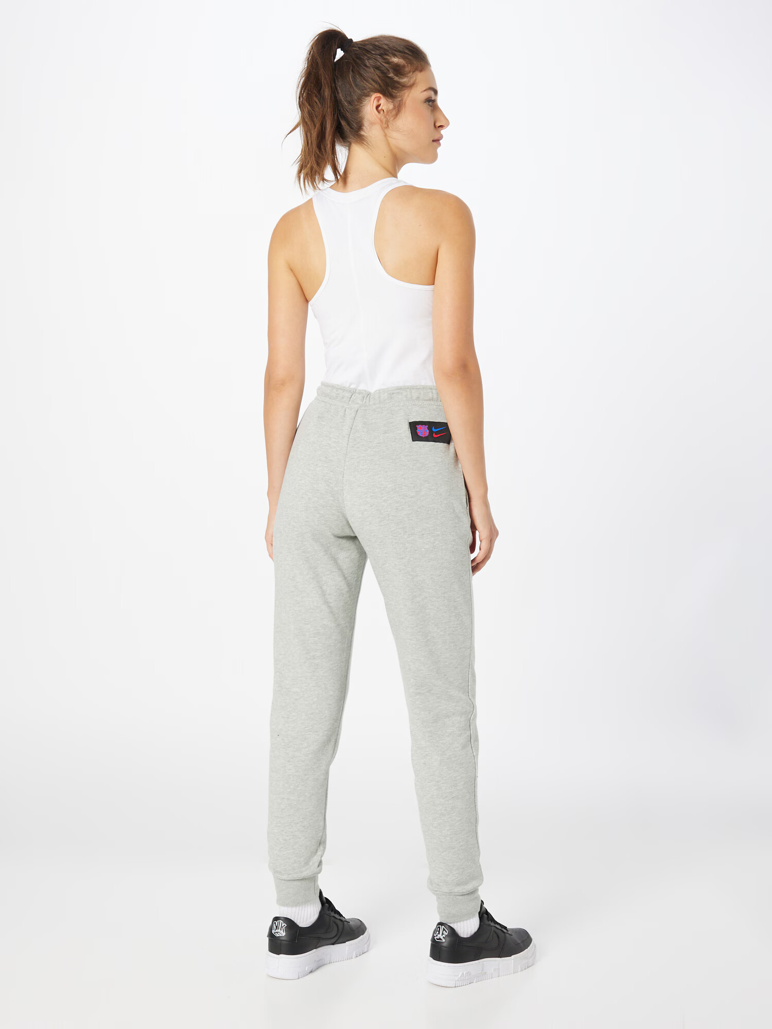 NIKE Pantaloni sport albastru / gri amestecat / roșu - Pled.ro