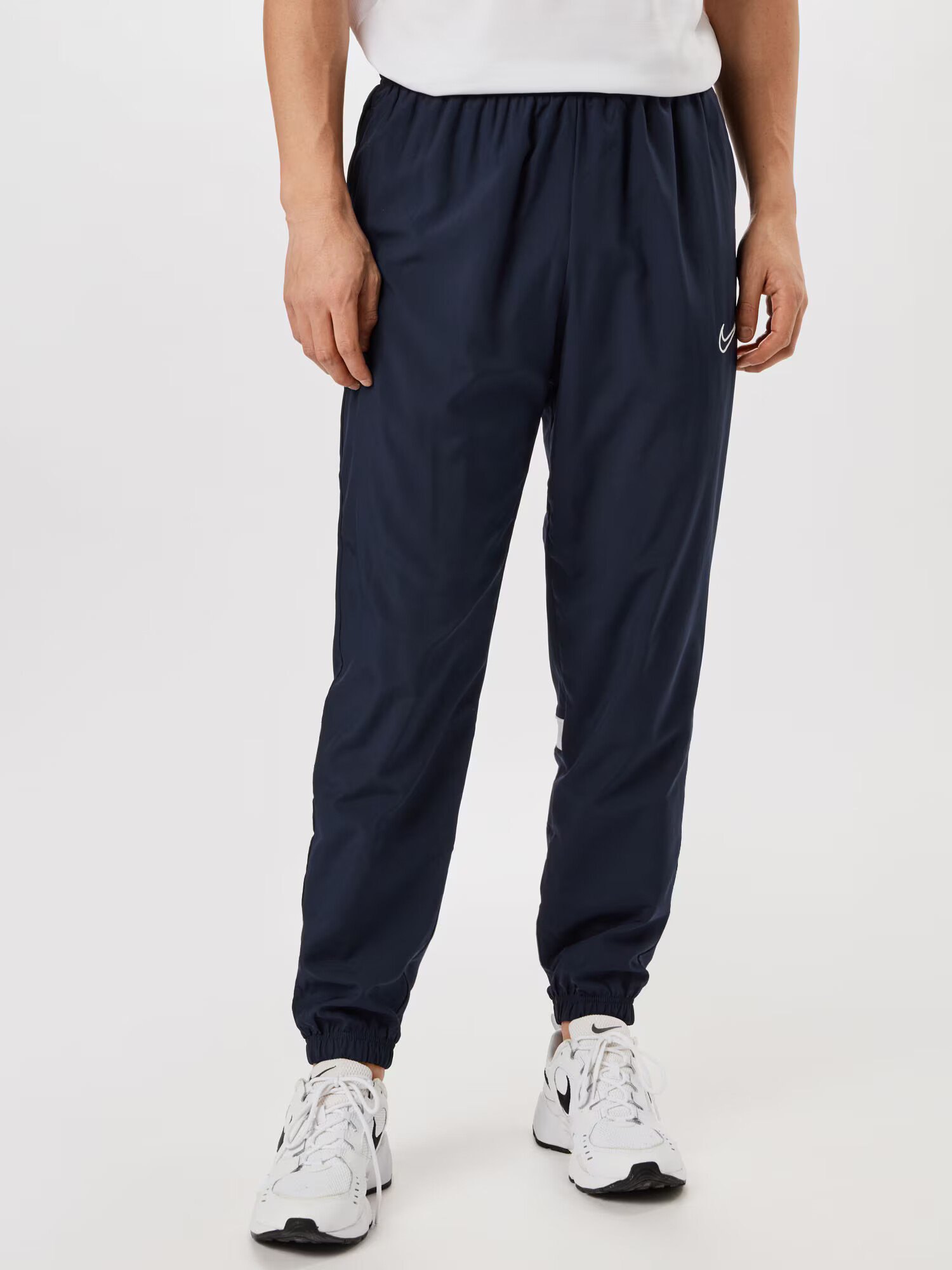 NIKE Pantaloni sport albastru închis / alb - Pled.ro