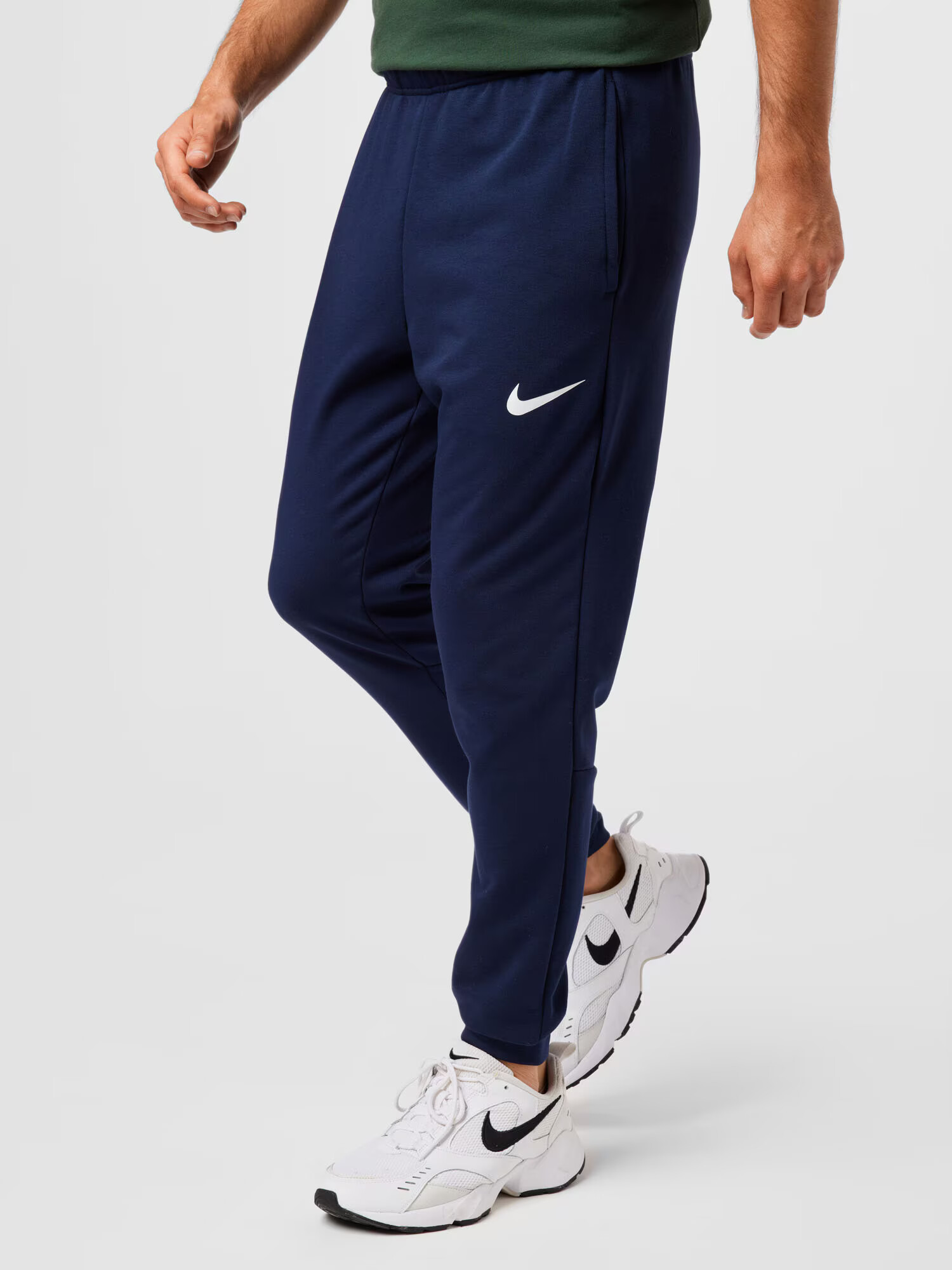 NIKE Pantaloni sport albastru închis / alb - Pled.ro