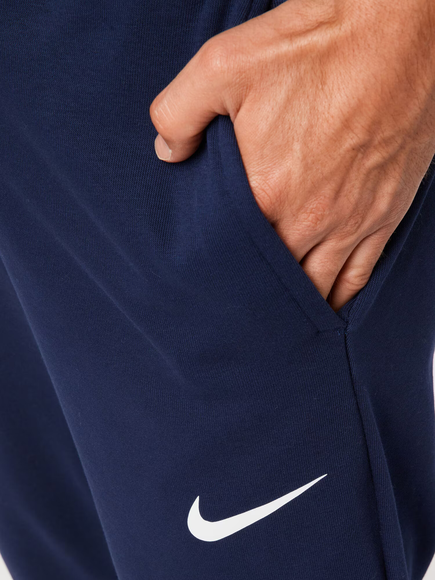 NIKE Pantaloni sport albastru închis / alb - Pled.ro