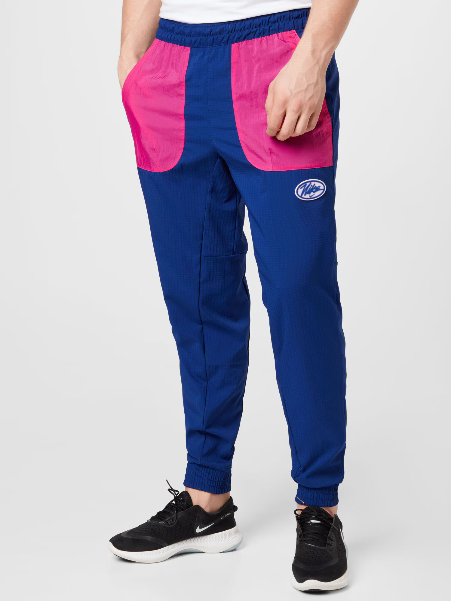 NIKE Pantaloni sport albastru regal / roz - Pled.ro