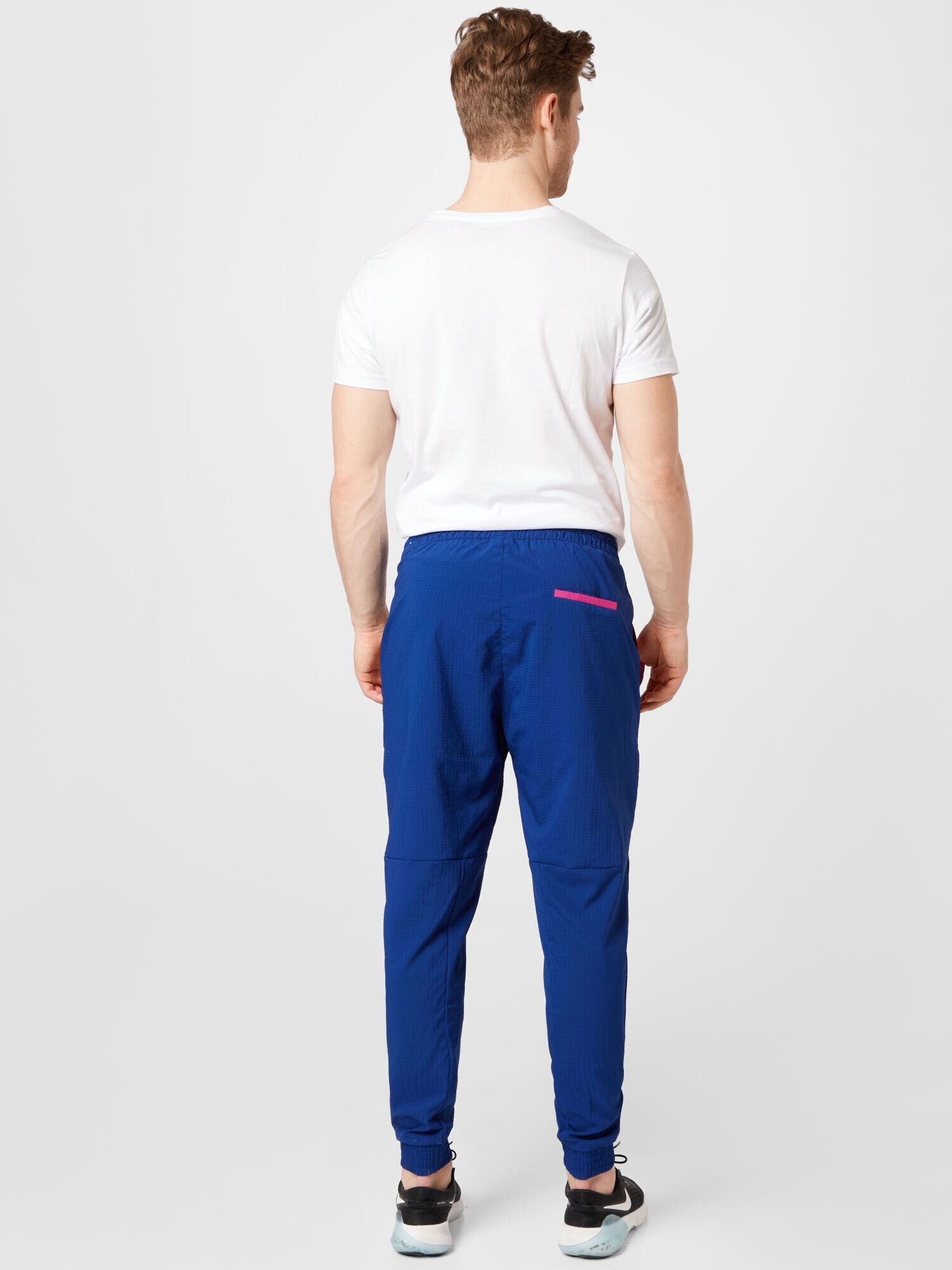 NIKE Pantaloni sport albastru regal / roz - Pled.ro