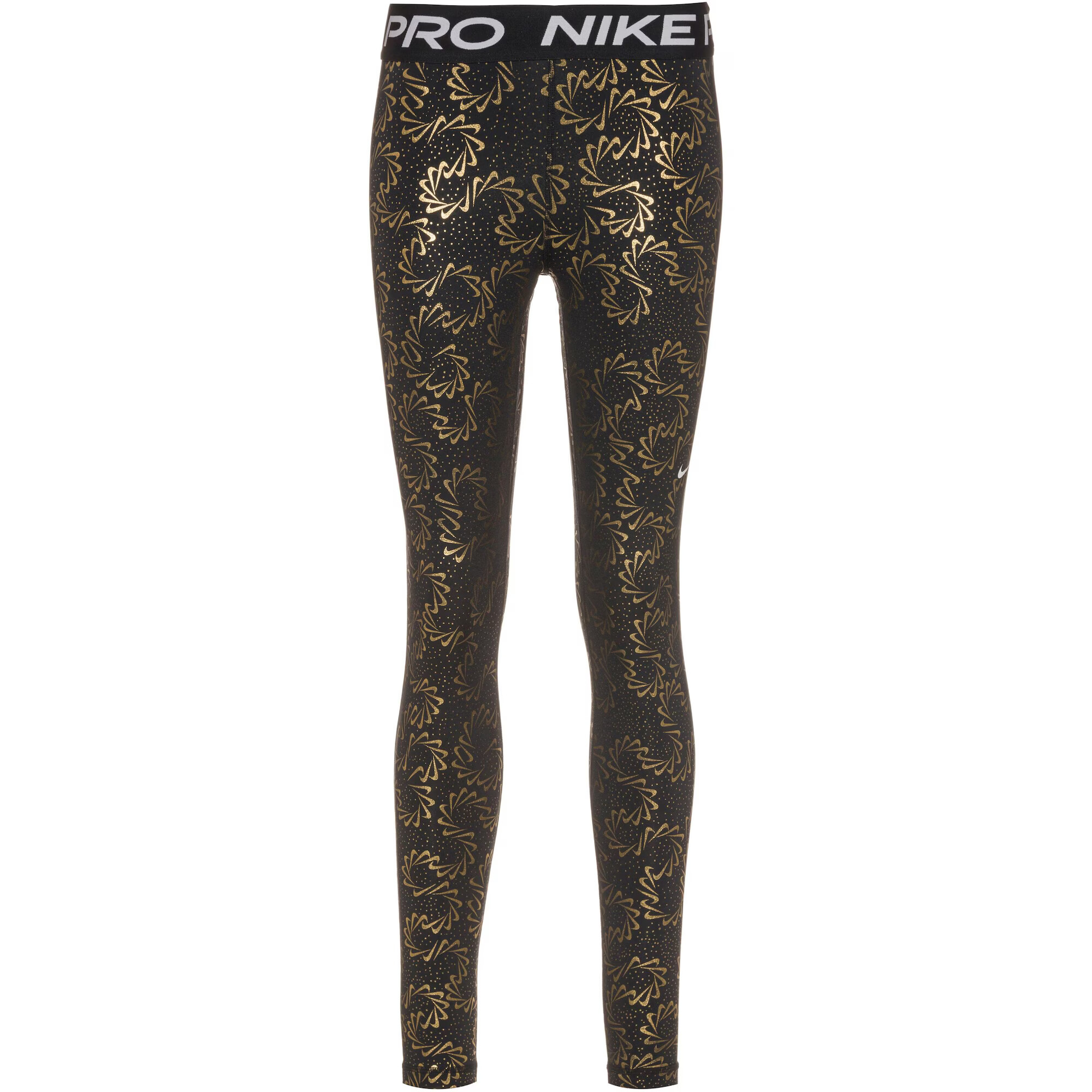 NIKE Pantaloni sport auriu / negru / alb - Pled.ro