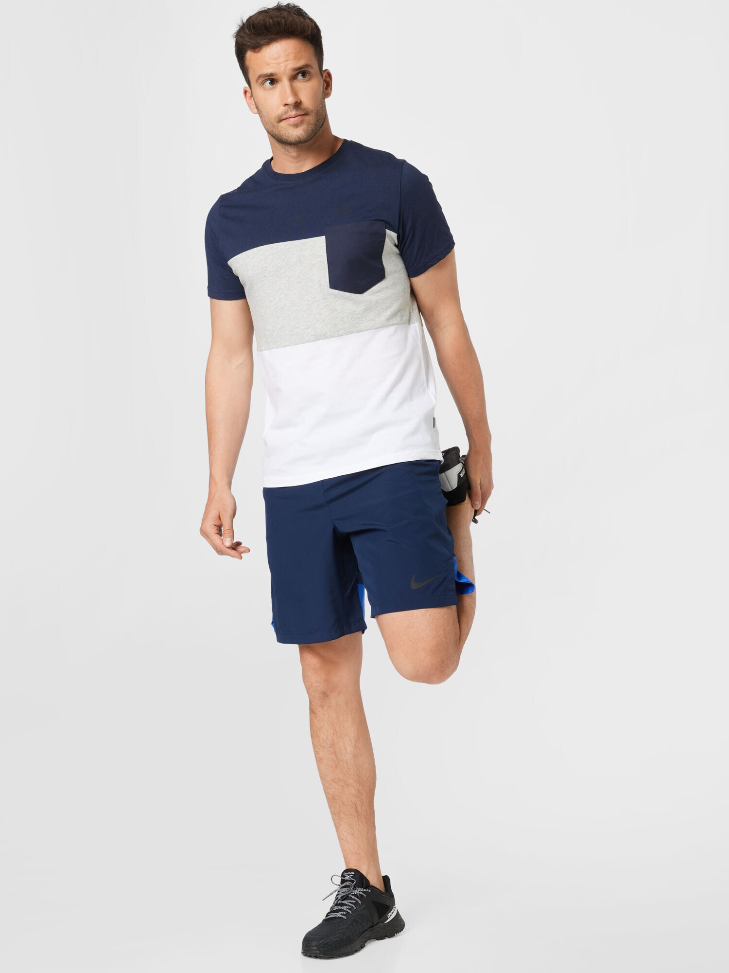 NIKE Pantaloni sport bleumarin / azuriu - Pled.ro