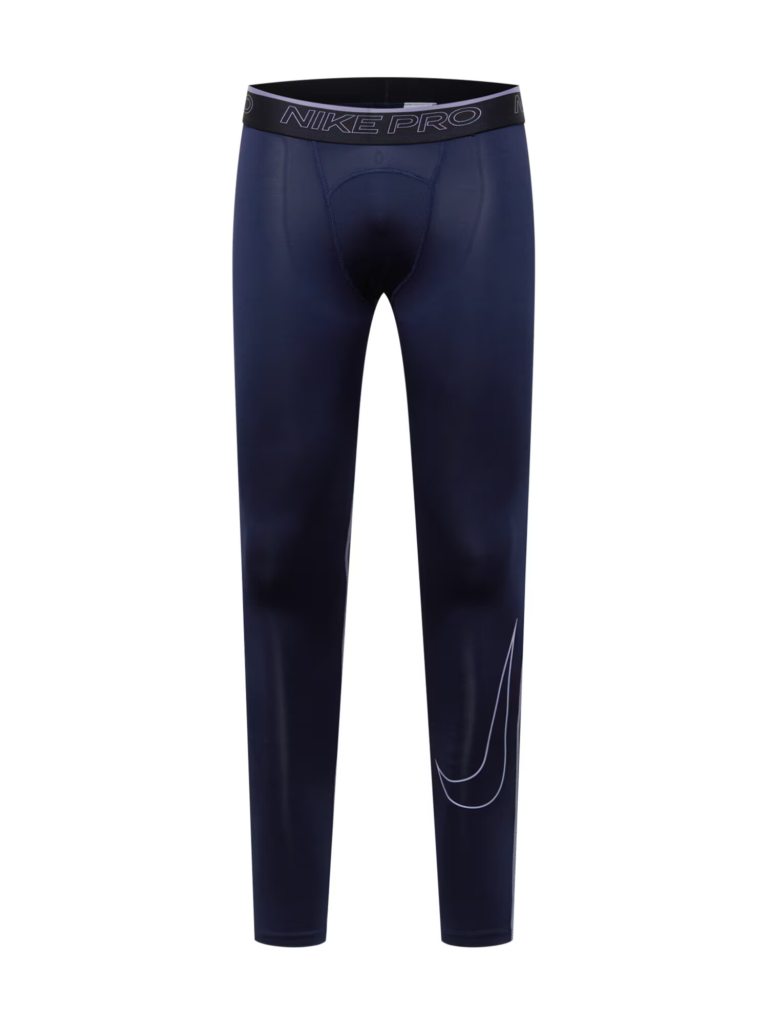 NIKE Pantaloni sport bleumarin / mov pastel / negru - Pled.ro