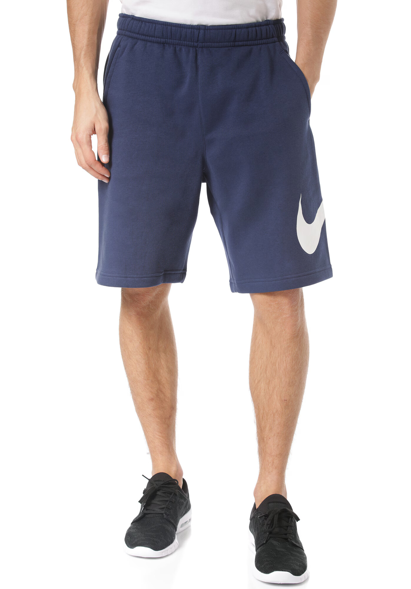 NIKE Pantaloni sport 'Club Gx' bleumarin / alb - Pled.ro