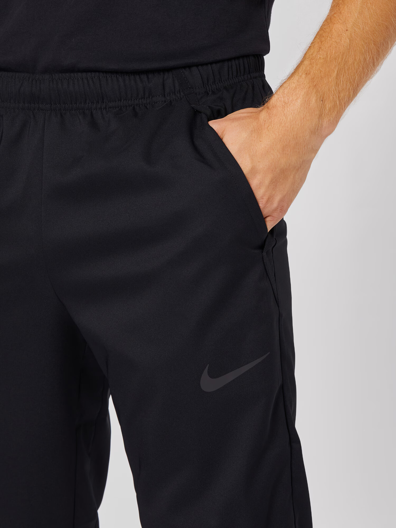 NIKE Pantaloni sport 'Dry Woven' gri / negru - Pled.ro