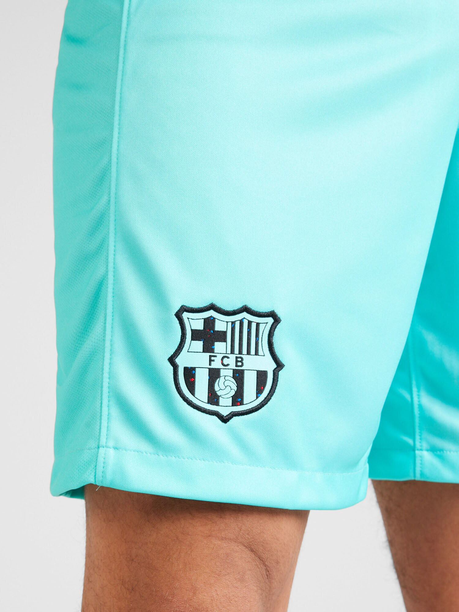 NIKE Pantaloni sport 'FC Barcelona' turcoaz / negru - Pled.ro