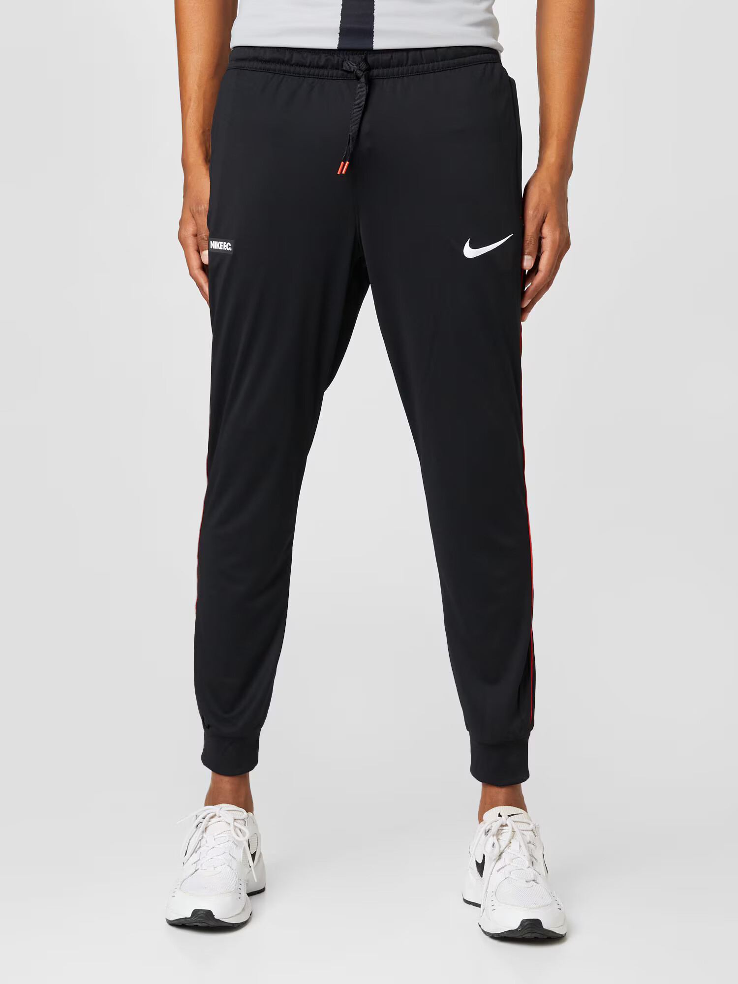 NIKE Pantaloni sport 'FC Libero' roșu / negru / alb - Pled.ro