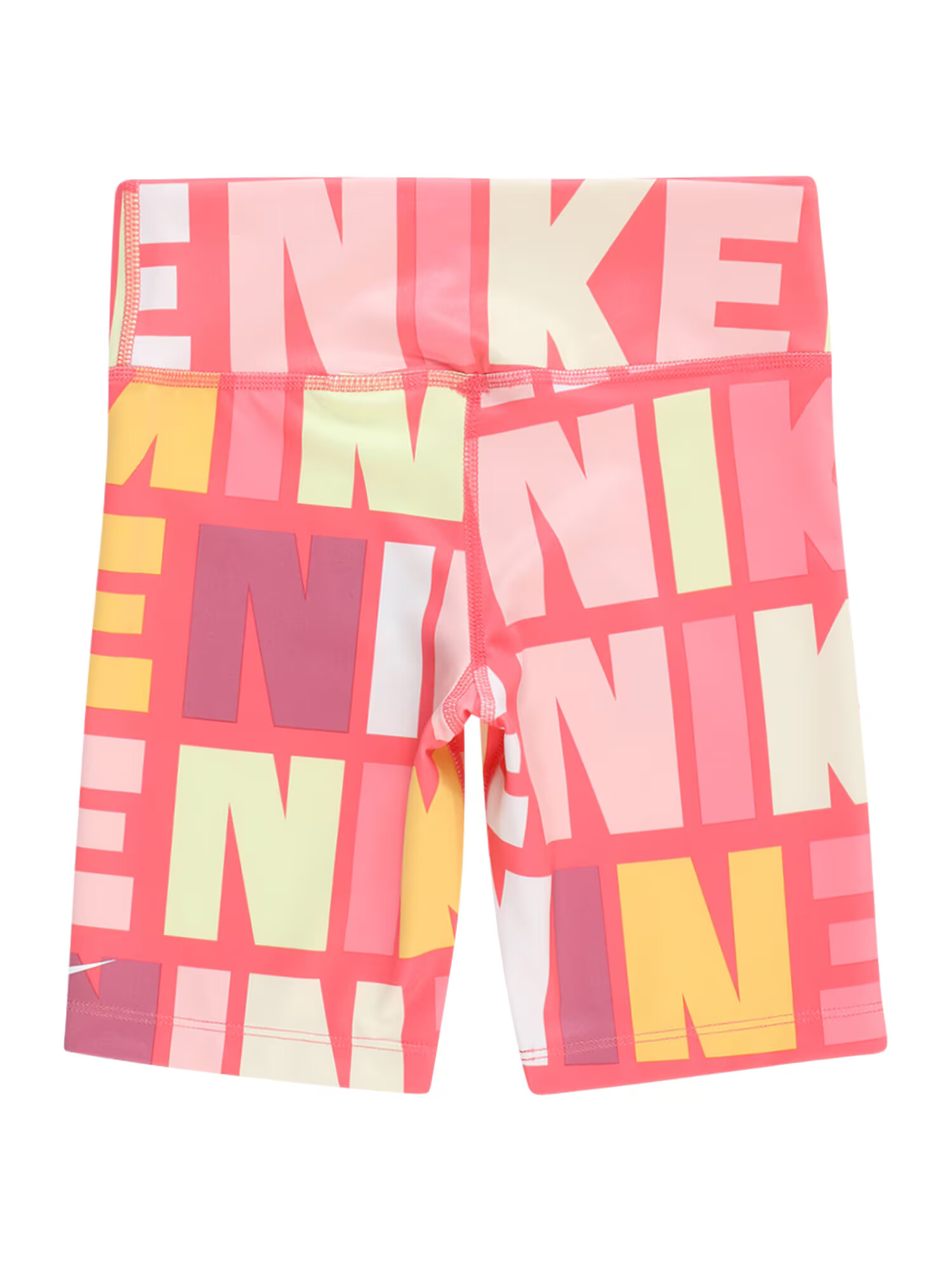 NIKE Pantaloni sport galben citron / corai / roz deschis / alb - Pled.ro