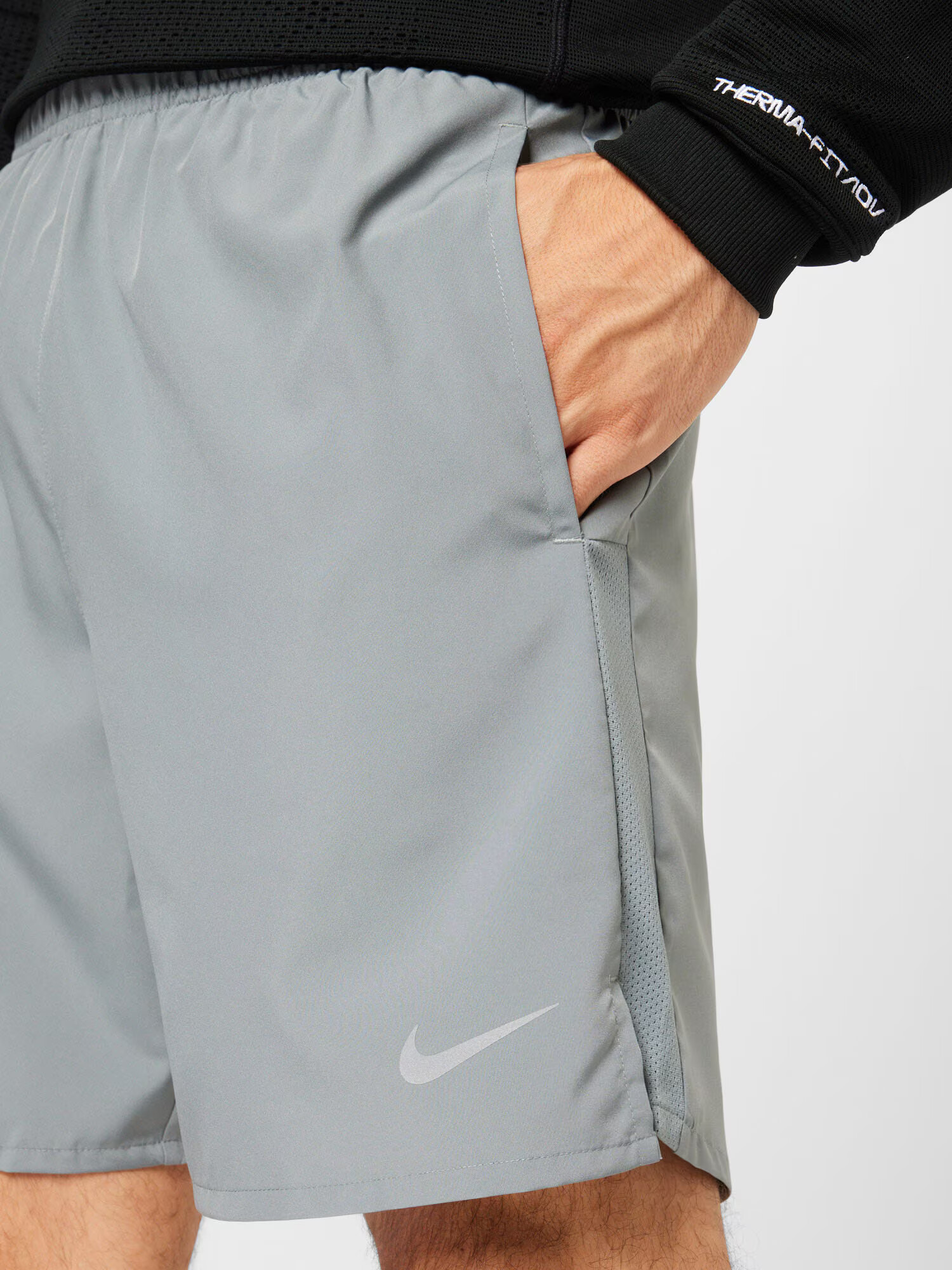 NIKE Pantaloni sport 'Challenger' gri - Pled.ro