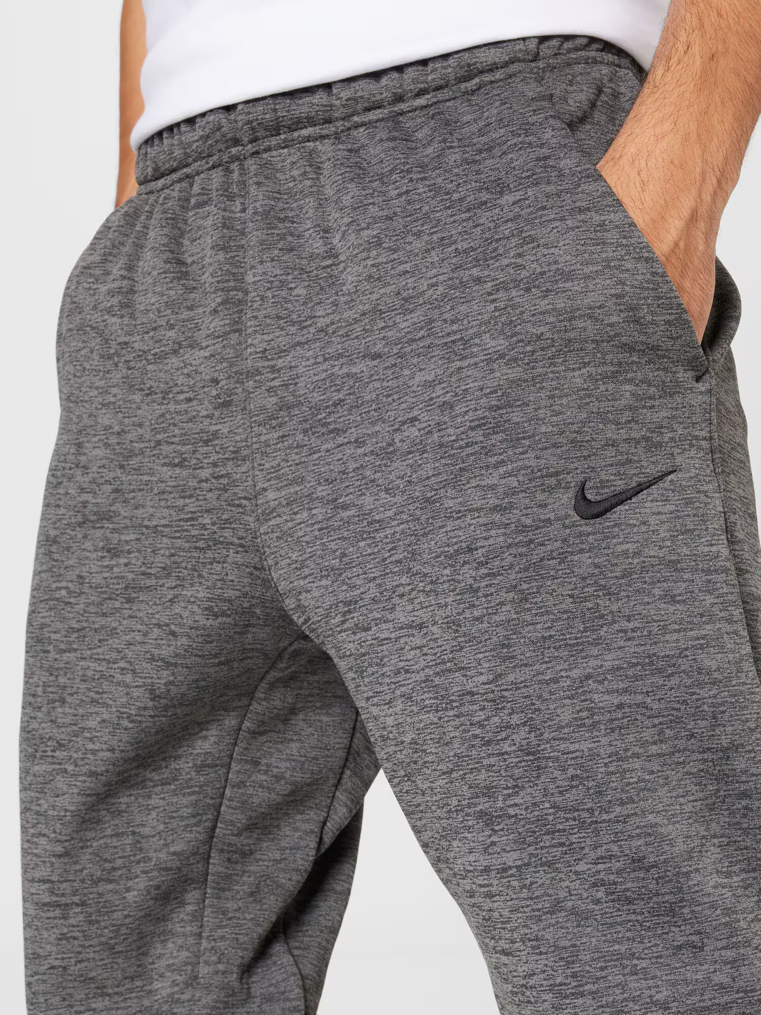 NIKE Pantaloni sport gri amestecat / negru - Pled.ro