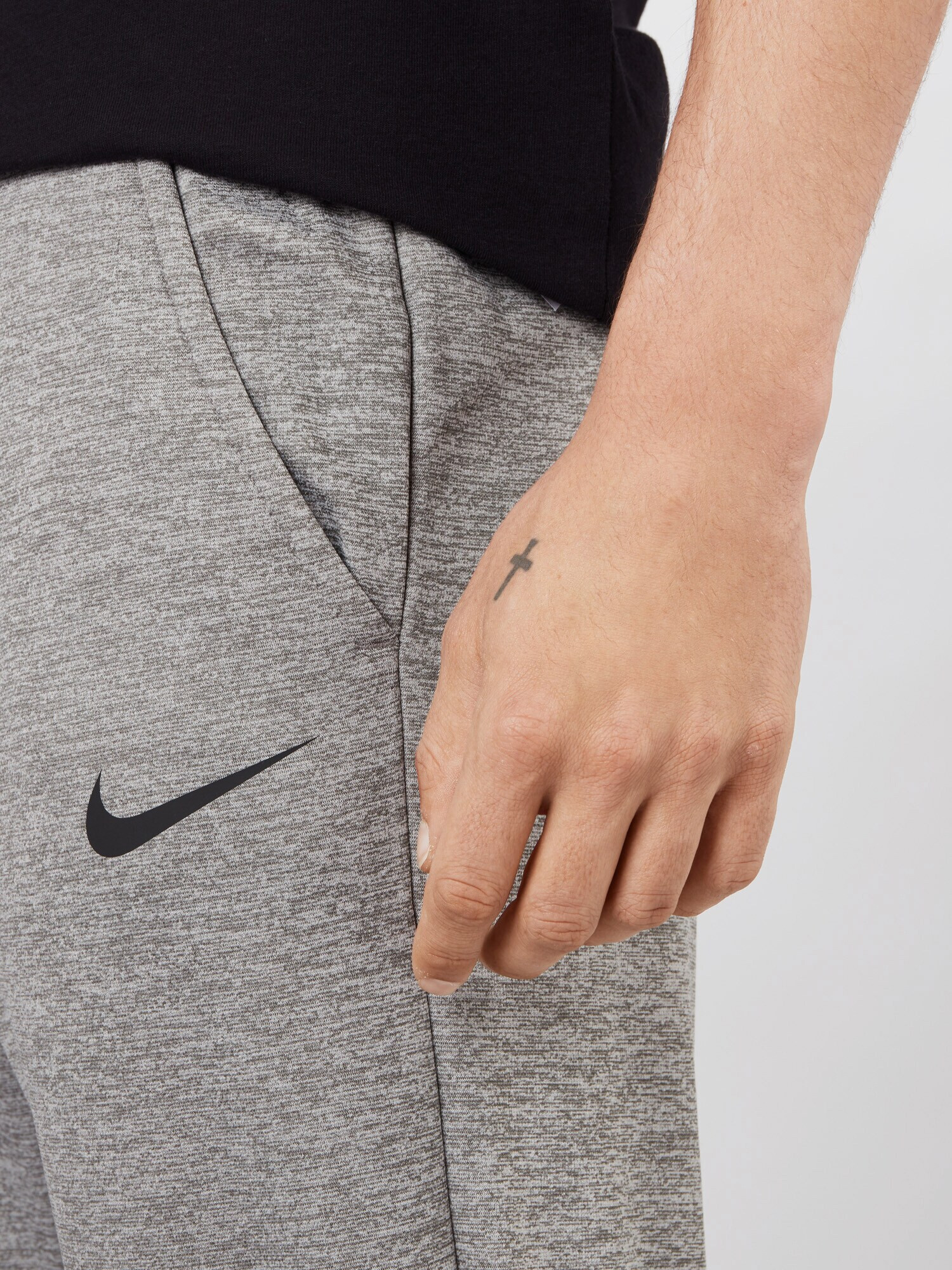 NIKE Pantaloni sport gri amestecat / negru - Pled.ro