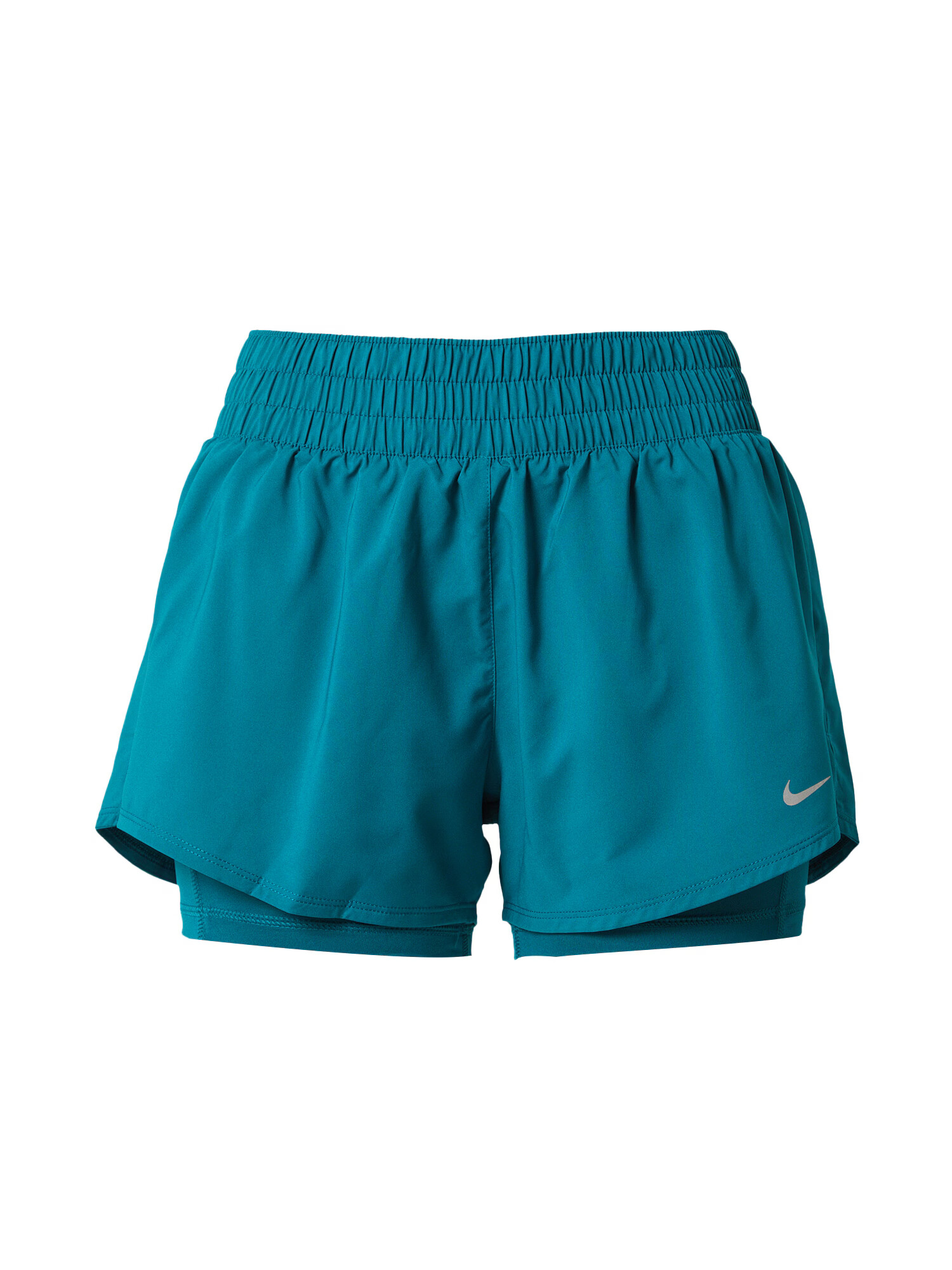 NIKE Pantaloni sport gri argintiu / verde petrol - Pled.ro