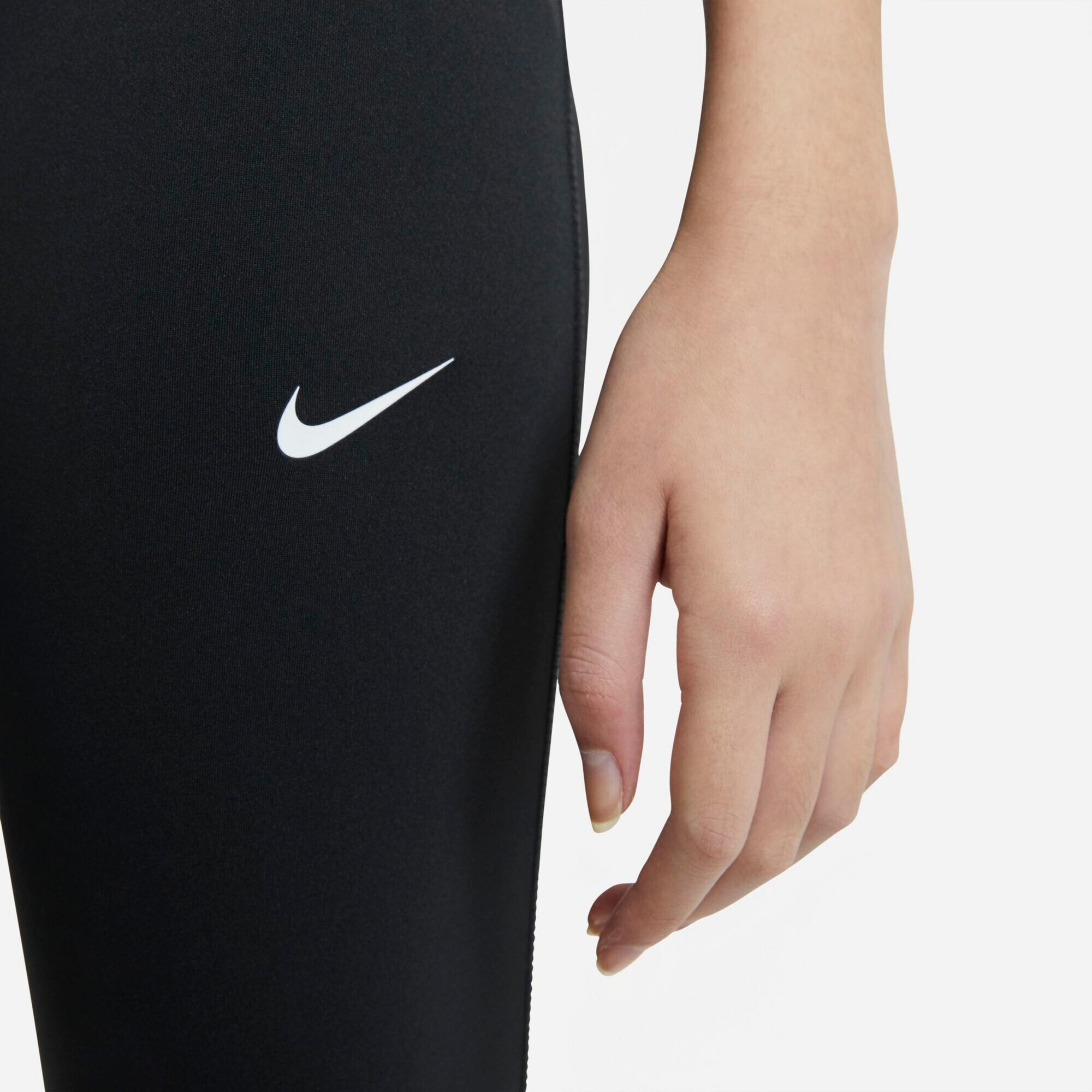 NIKE Pantaloni sport gri deschis / negru / alb - Pled.ro