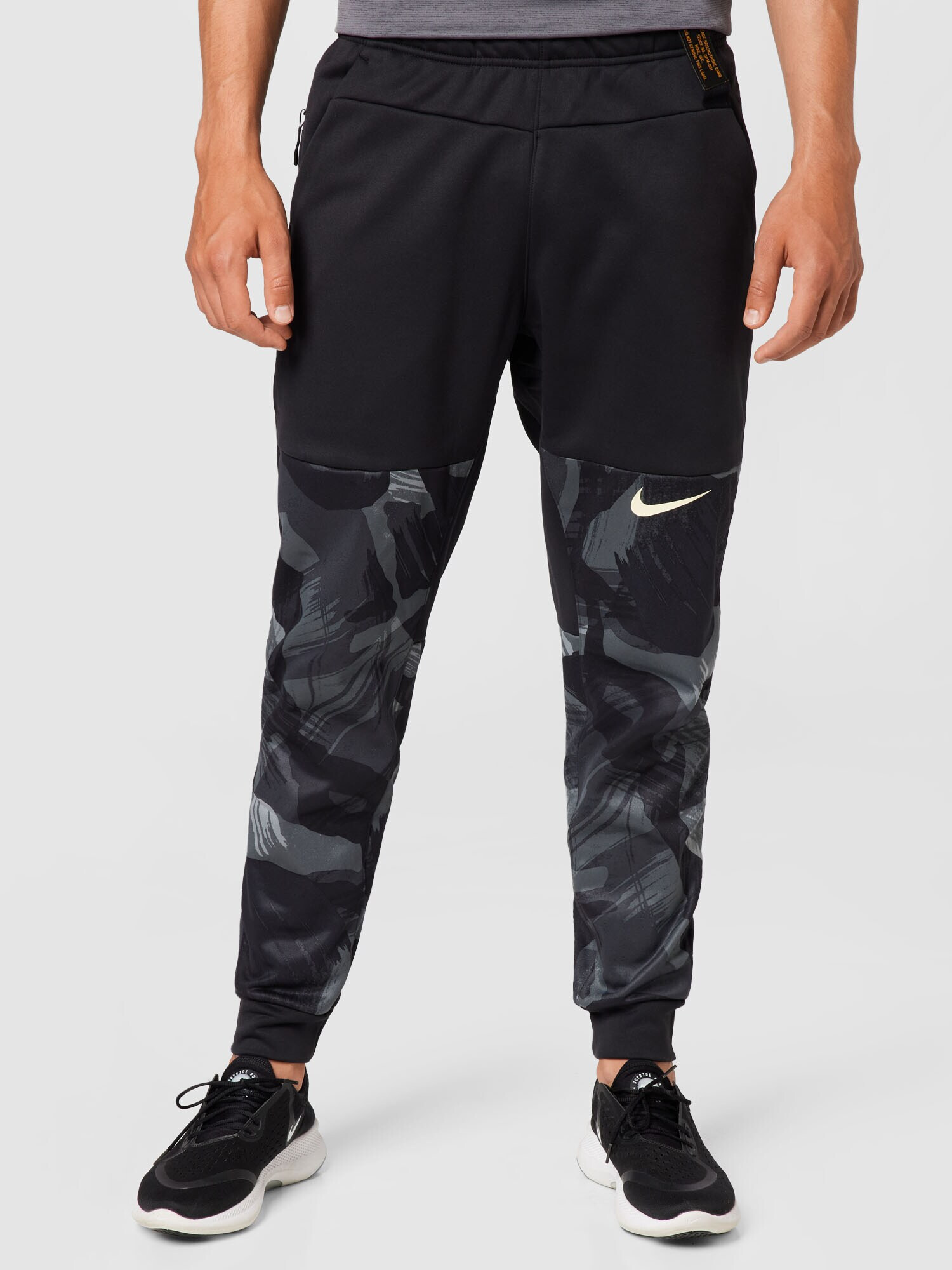 NIKE Pantaloni sport gri grafit / negru / alb - Pled.ro