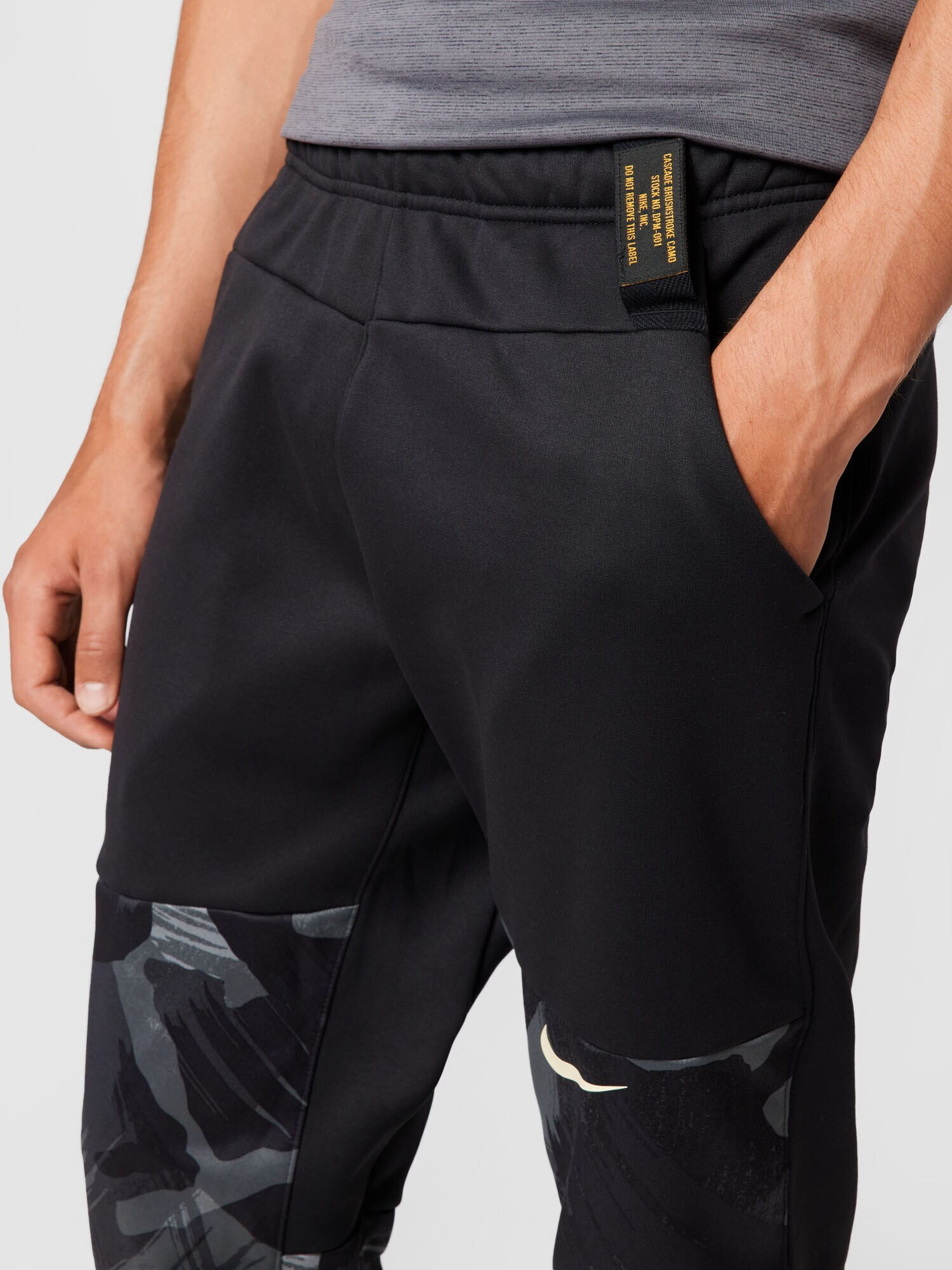 NIKE Pantaloni sport gri grafit / negru / alb - Pled.ro