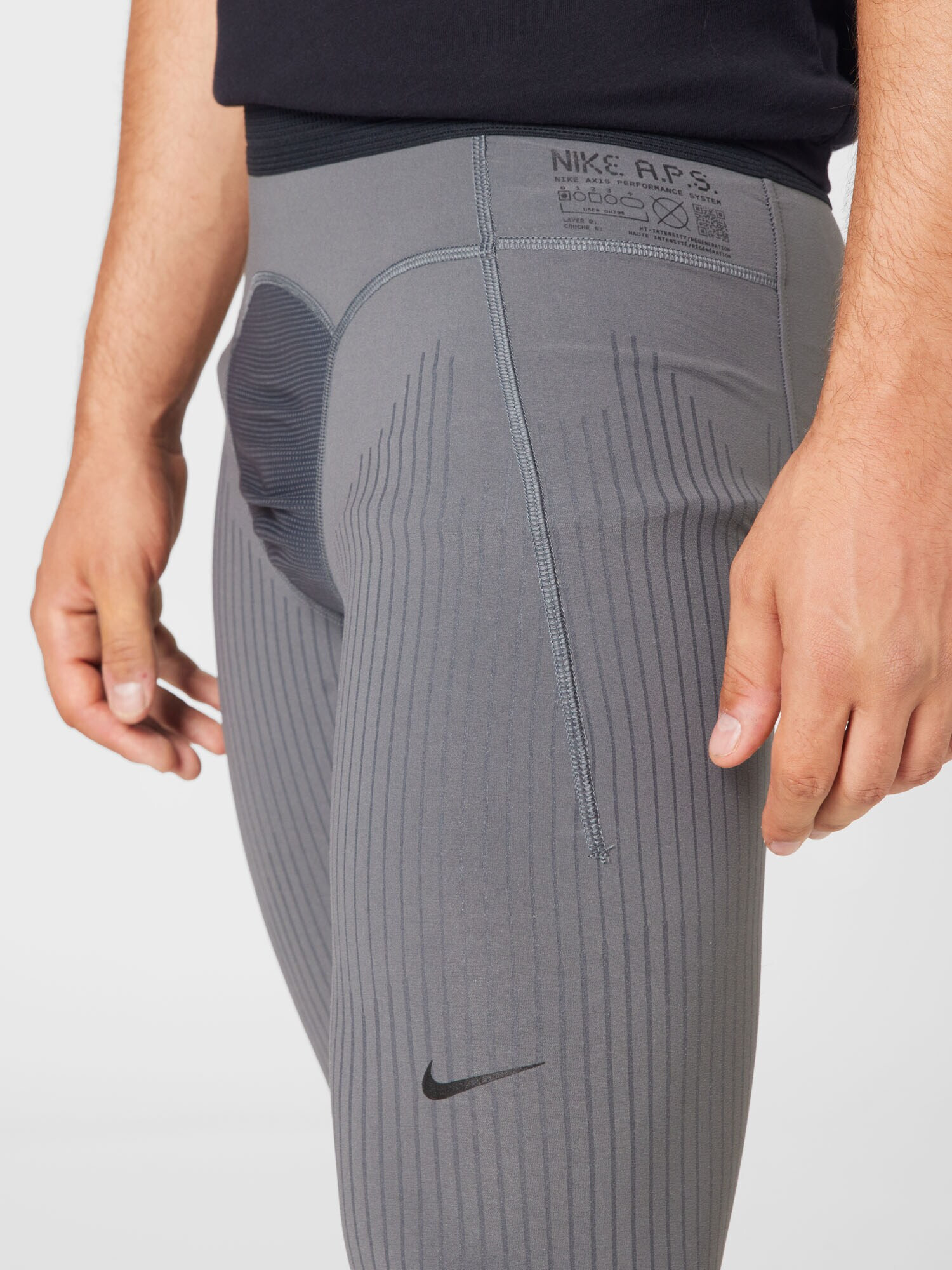 NIKE Pantaloni sport gri / gri închis / negru - Pled.ro