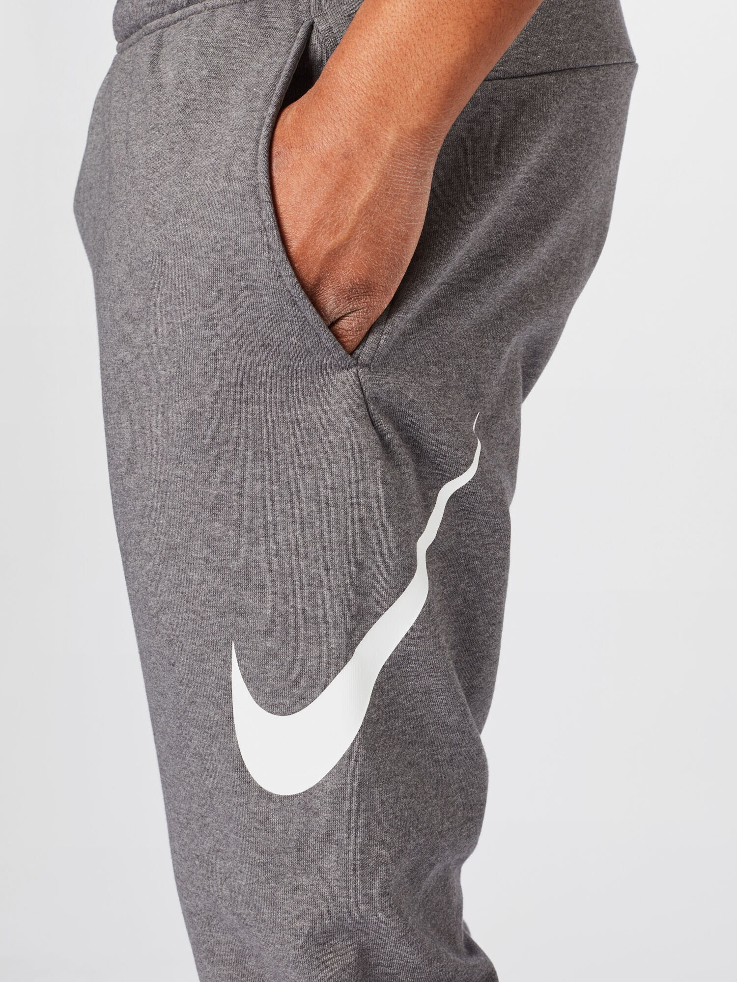 NIKE Pantaloni sport gri închis / alb - Pled.ro