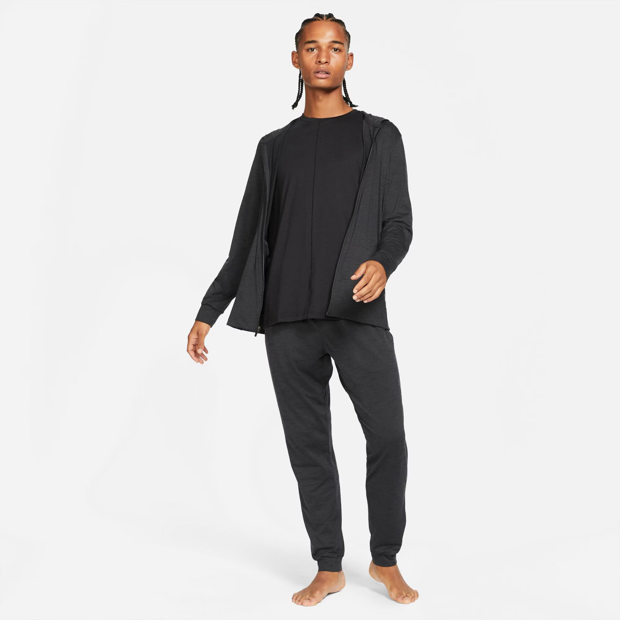 NIKE Pantaloni sport gri închis / negru - Pled.ro