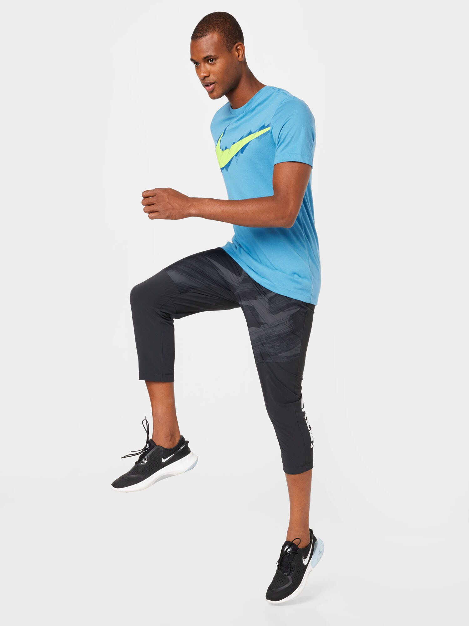 NIKE Pantaloni sport gri închis / negru - Pled.ro