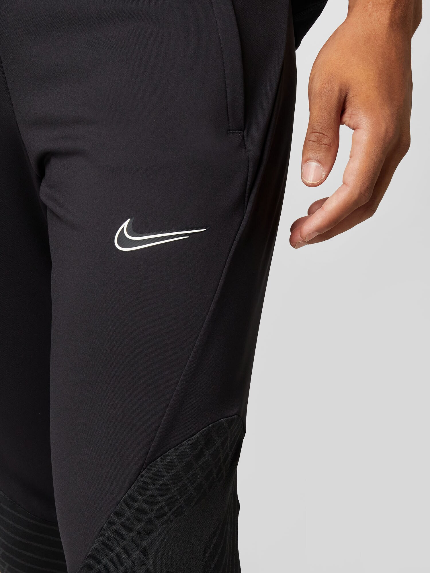 NIKE Pantaloni sport 'Strike' gri metalic / negru / alb - Pled.ro