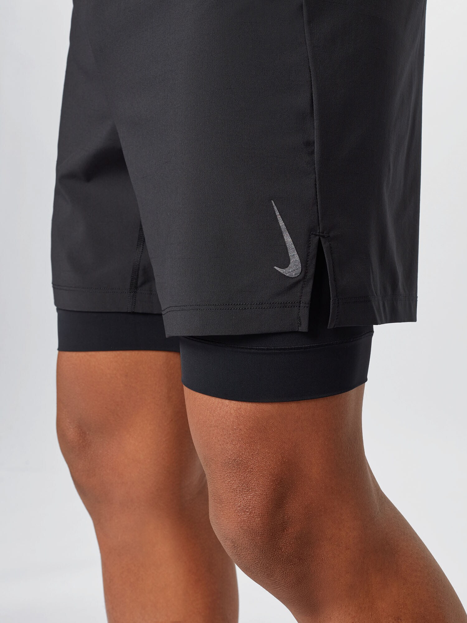 NIKE Pantaloni sport gri / negru - Pled.ro