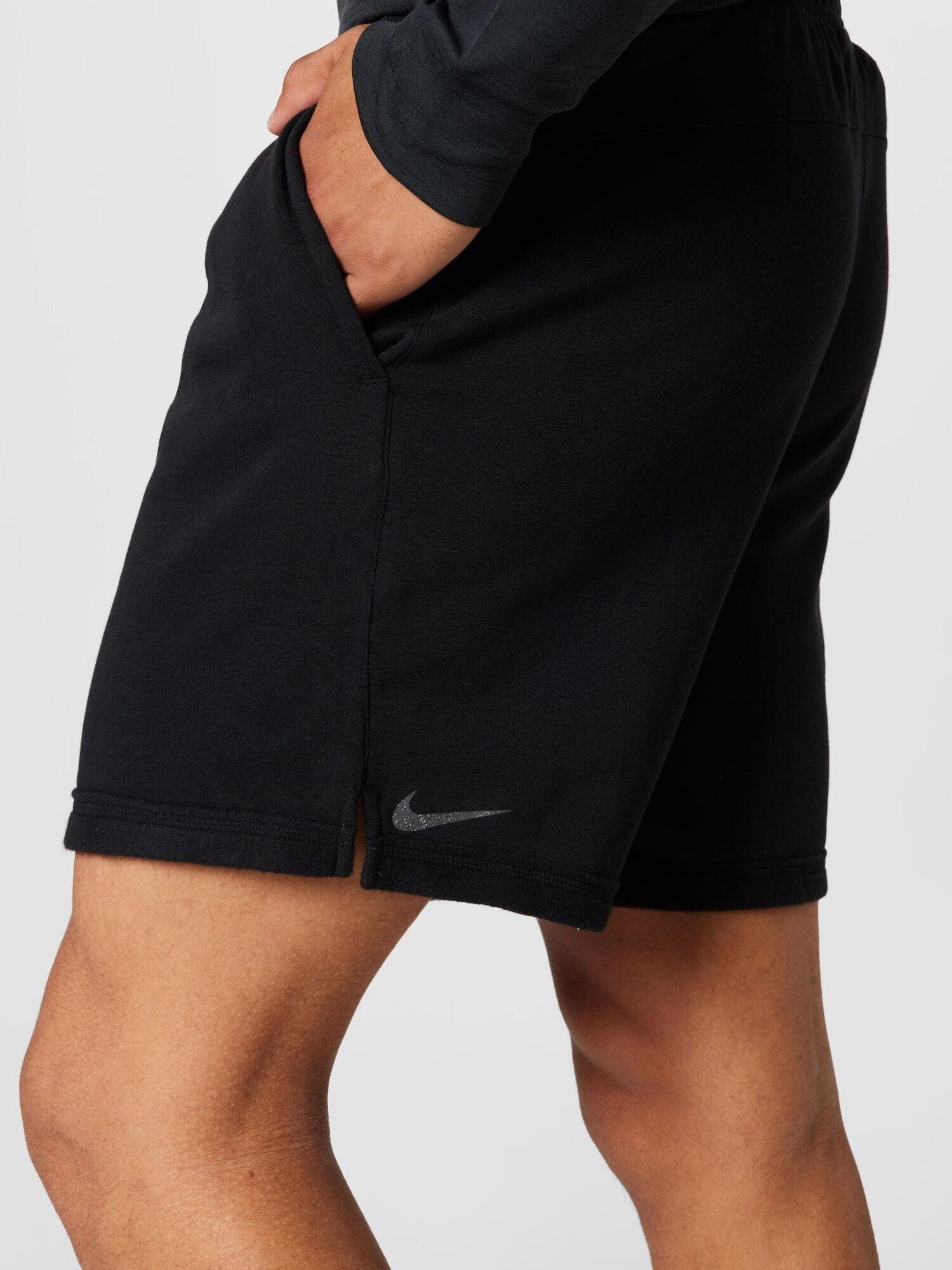 NIKE Pantaloni sport gri / negru - Pled.ro