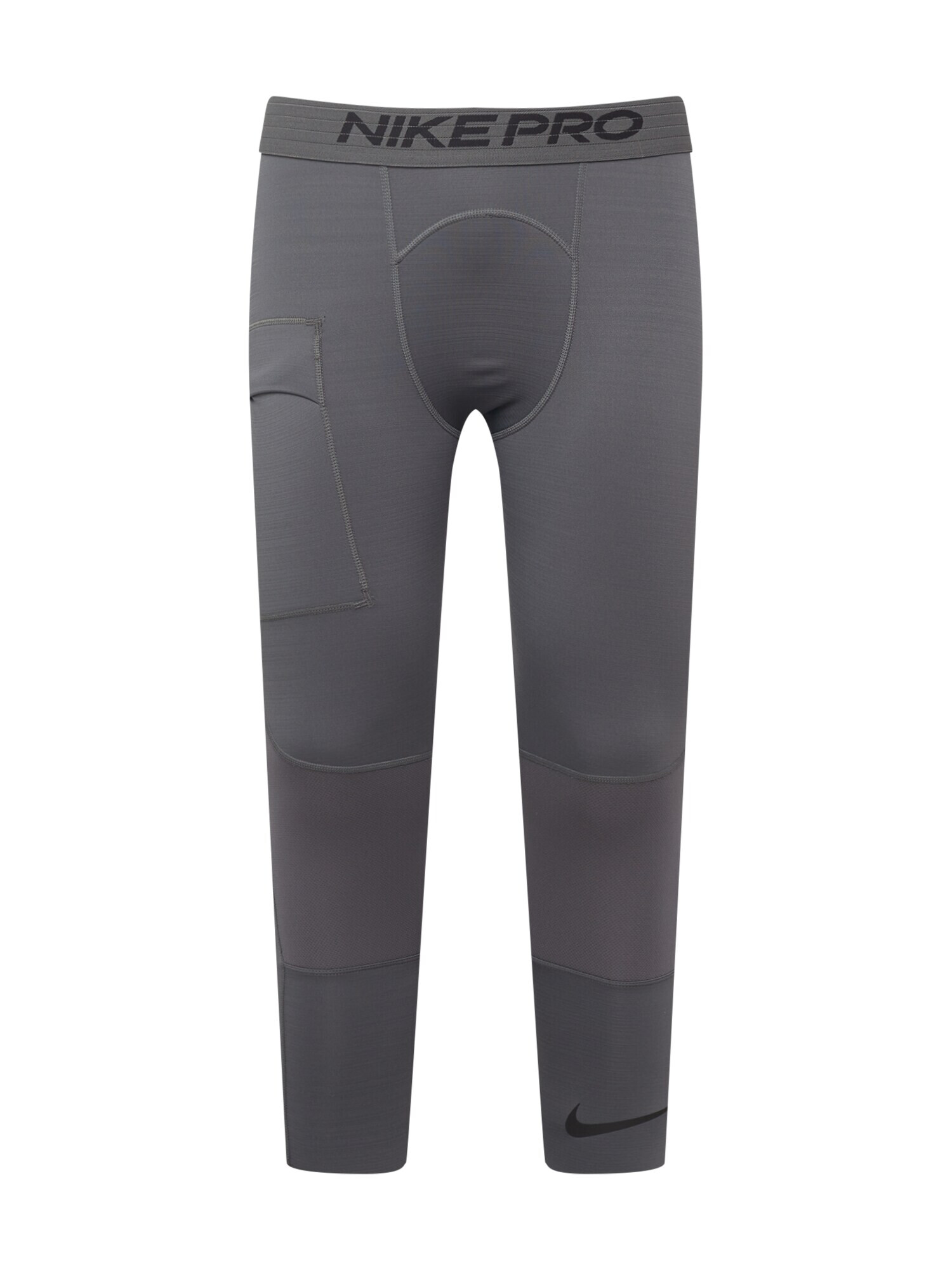 NIKE Pantaloni sport gri / negru - Pled.ro