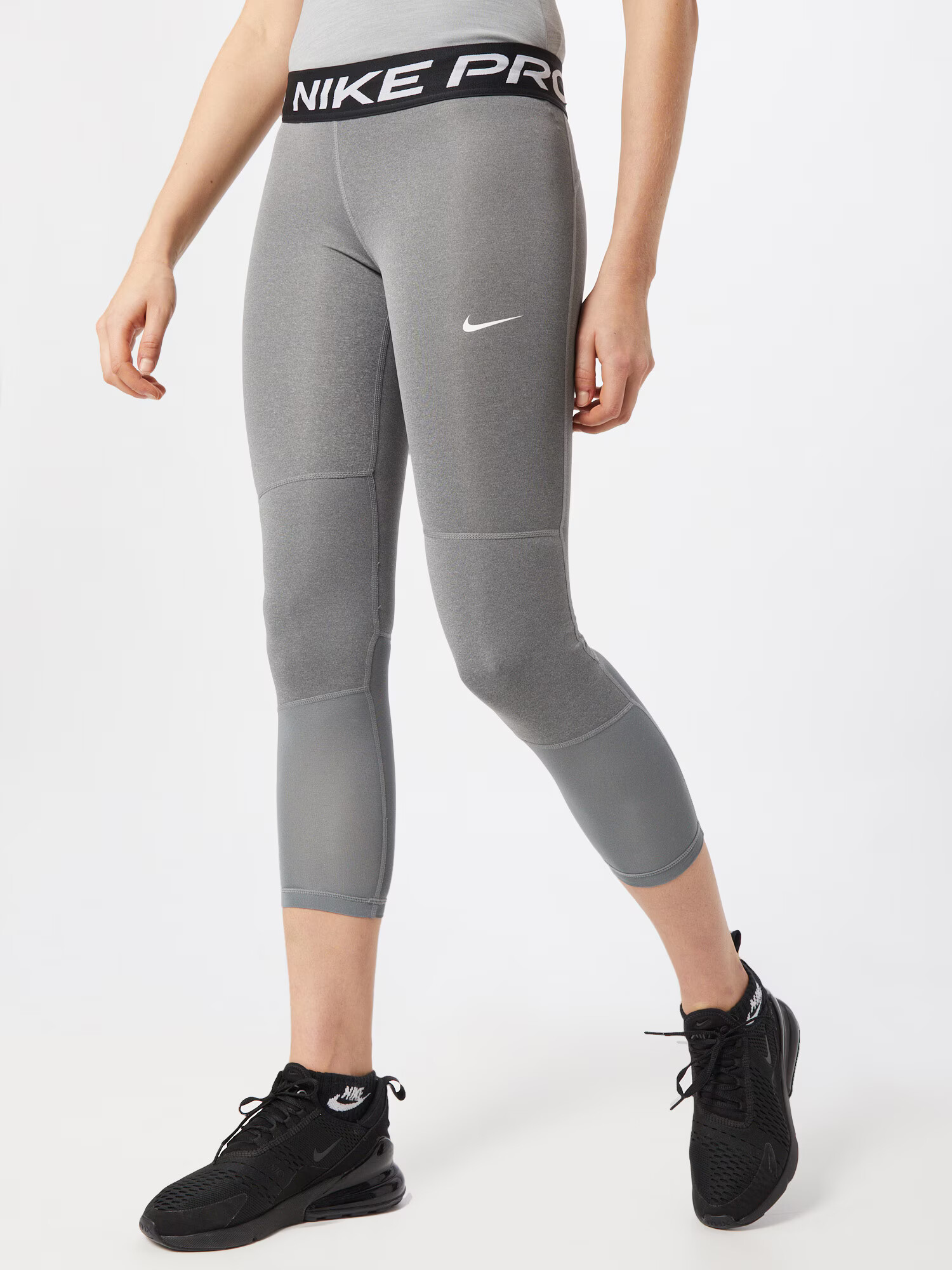 NIKE Pantaloni sport gri / negru / alb - Pled.ro