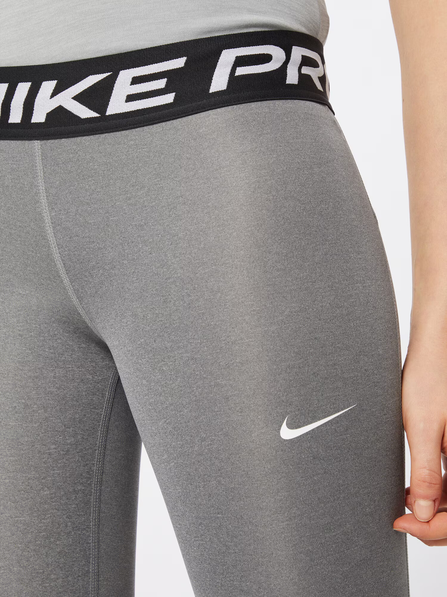 NIKE Pantaloni sport gri / negru / alb - Pled.ro