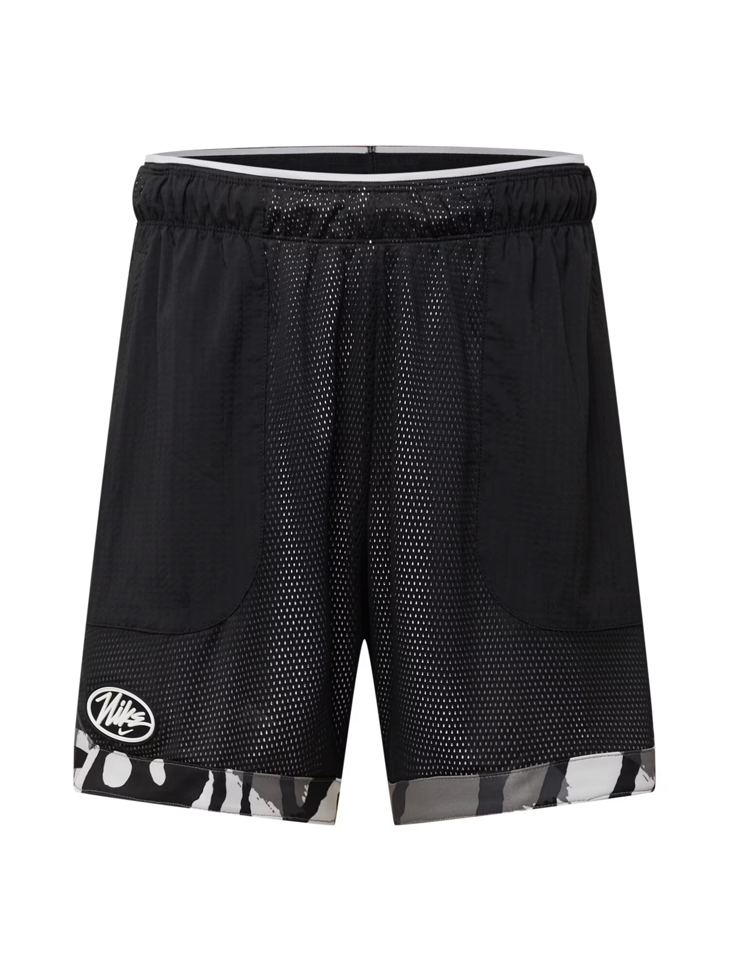 NIKE Pantaloni sport gri / negru / alb - Pled.ro