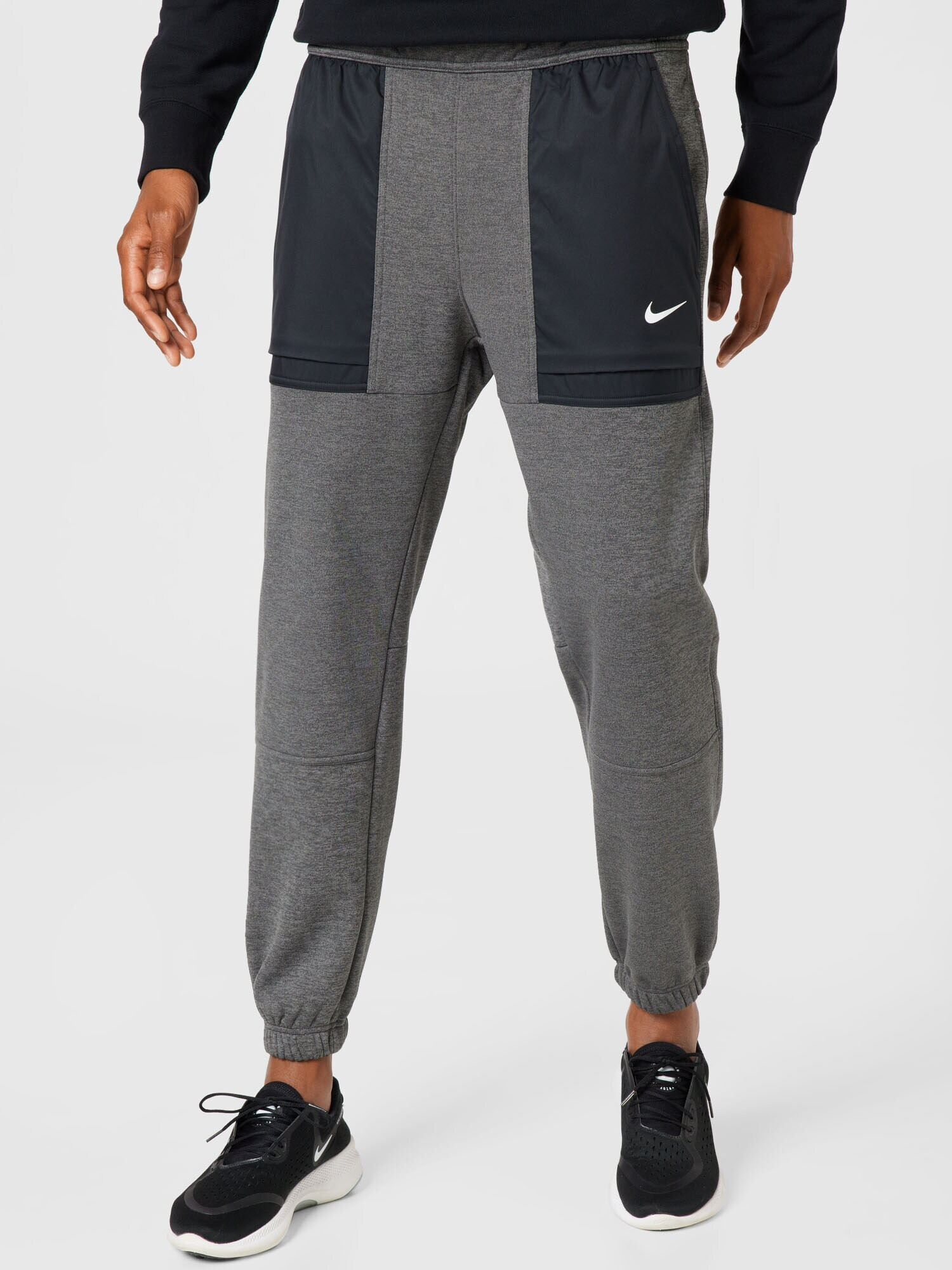 NIKE Pantaloni sport gri / negru / alb - Pled.ro